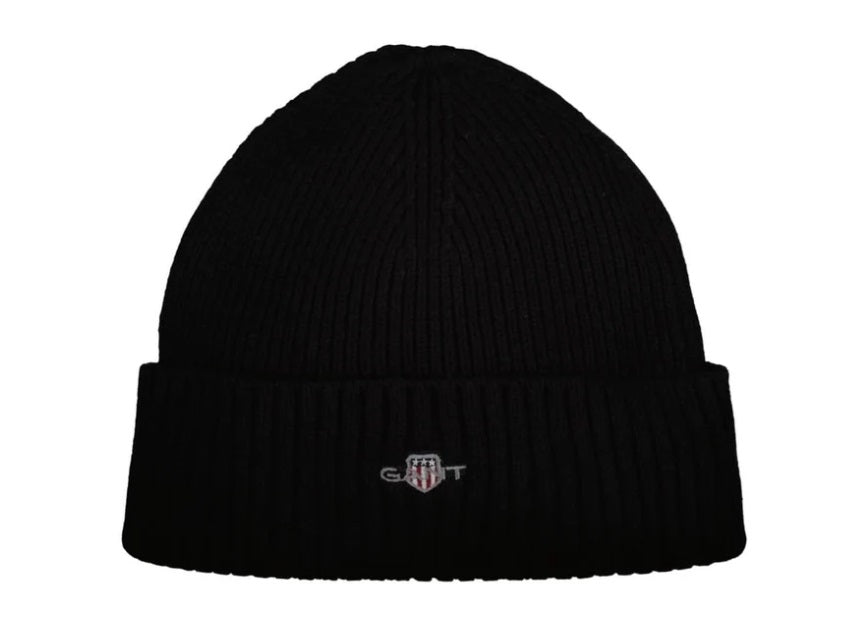 gant-miesten-pipo-cotton-blend-beanie-musta-1