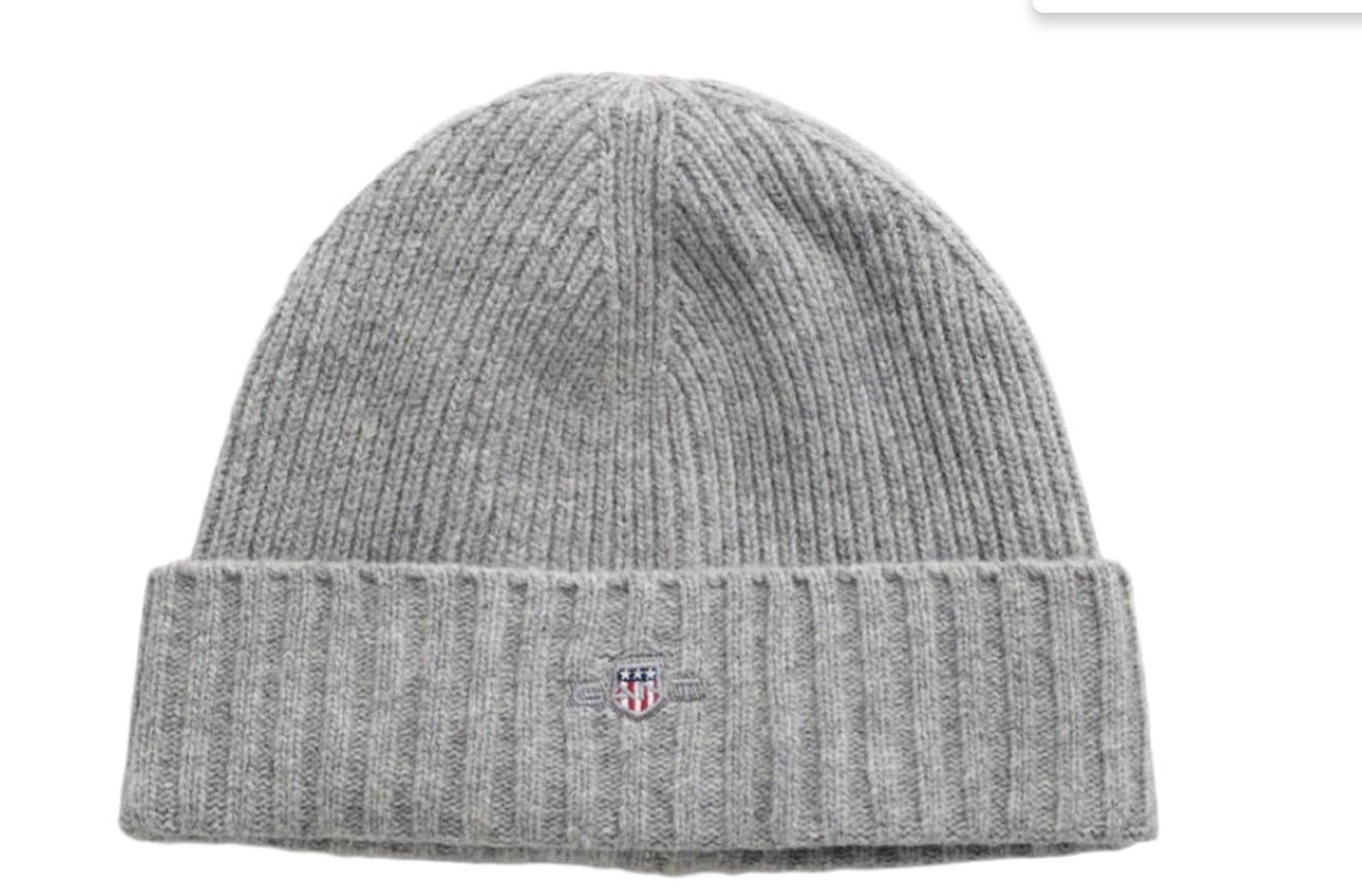 gant-miesten-pipo-cotton-blend-beanie-vaaleanharmaa-1