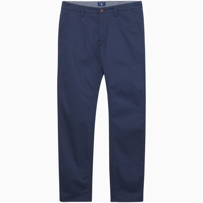 gant-miesten-puuvillahousut-slim-twill-chino-tummansininen-1