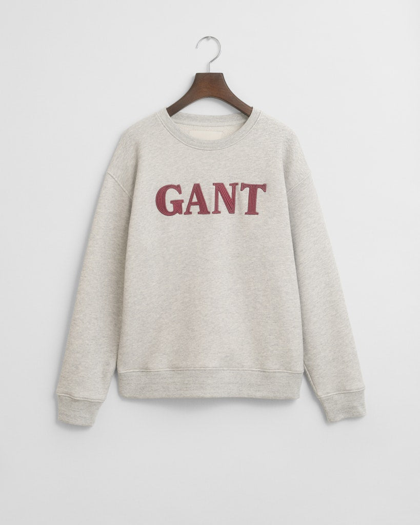 gant-naisten-collegepusero-graphic-c-neck-sweat-vaaleanharmaa-1