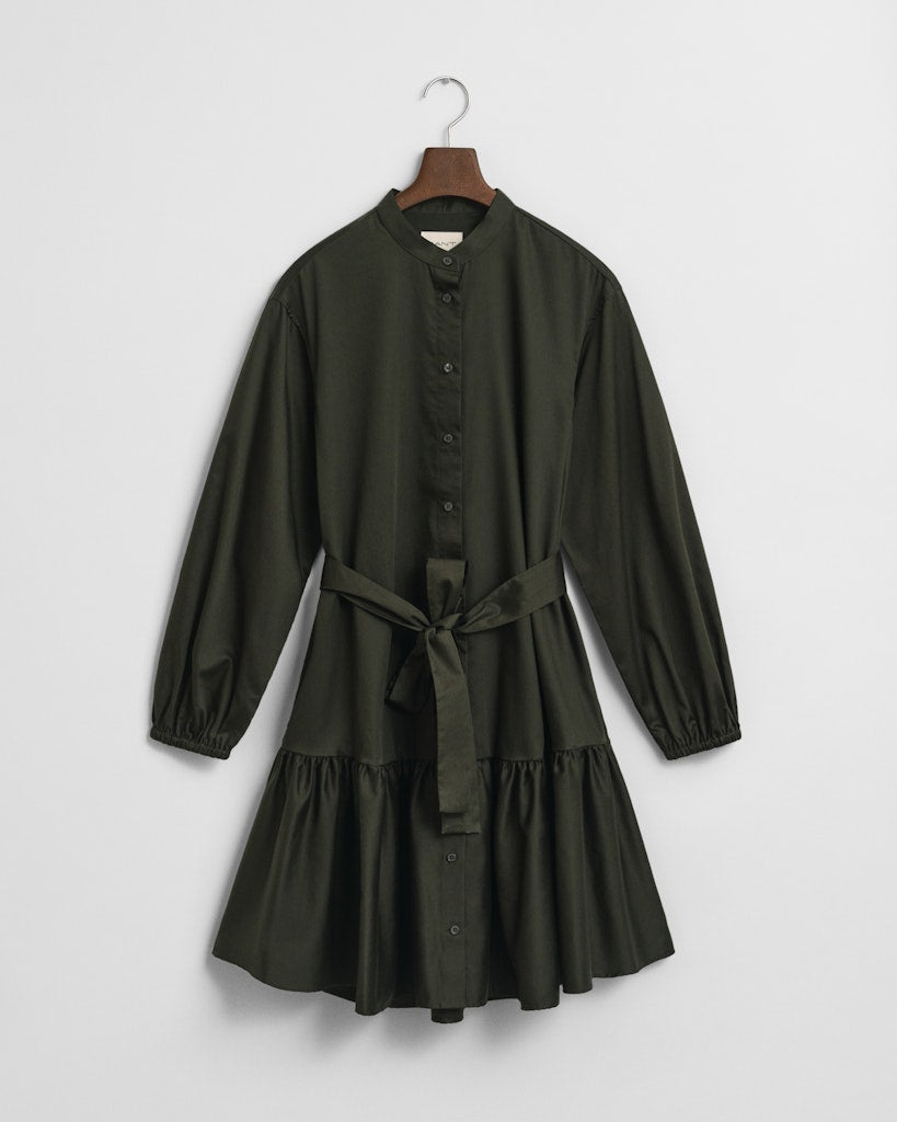 gant-naisten-mekko-cotton-satin-ls-dress-tummanvihrea-1