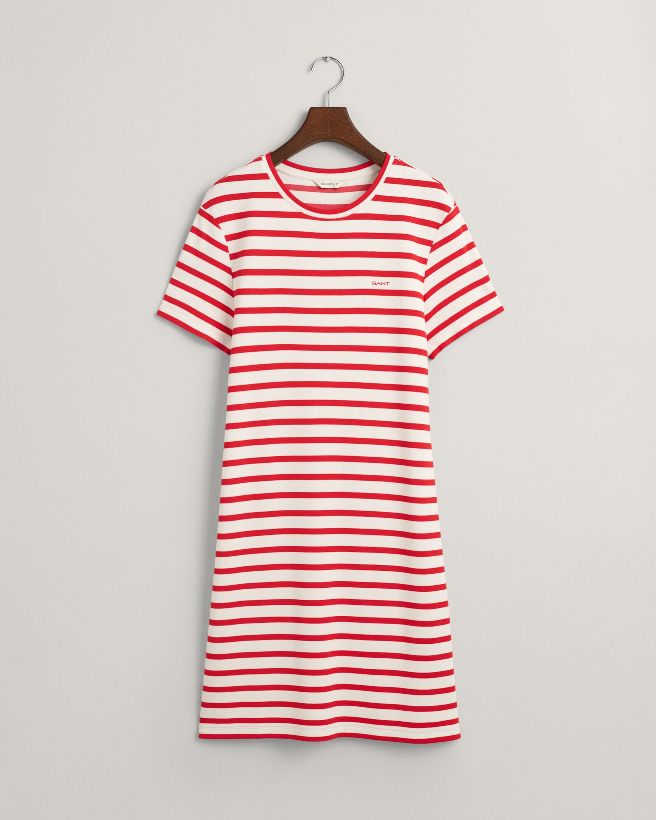 gant-naisten-mekko-striped-ss-t-shirt-dress-raidallinen-punainen-3