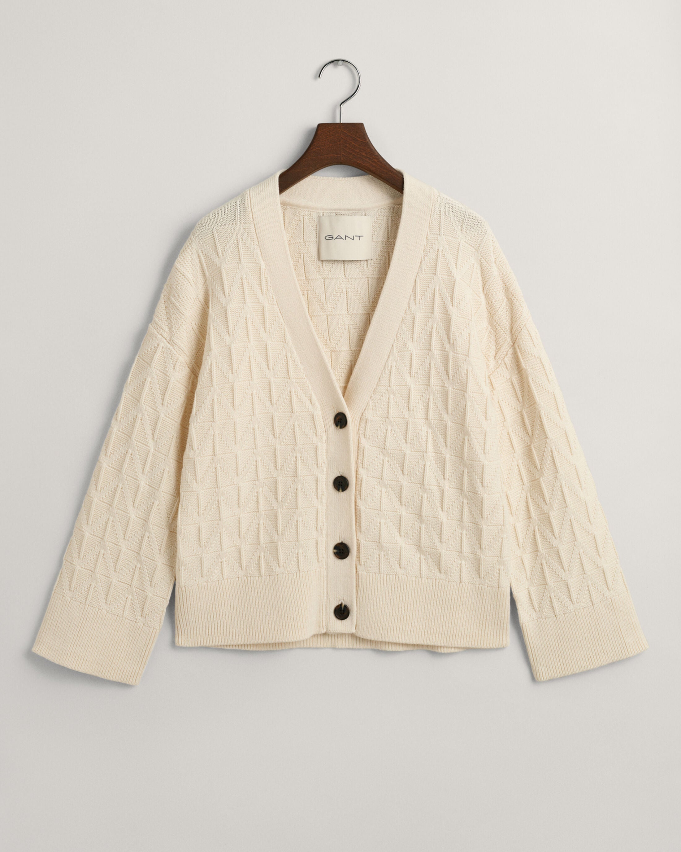 gant-naisten-neuletakki-herrigbone-t-neck-cardigan-luonnonvalkoinen-3