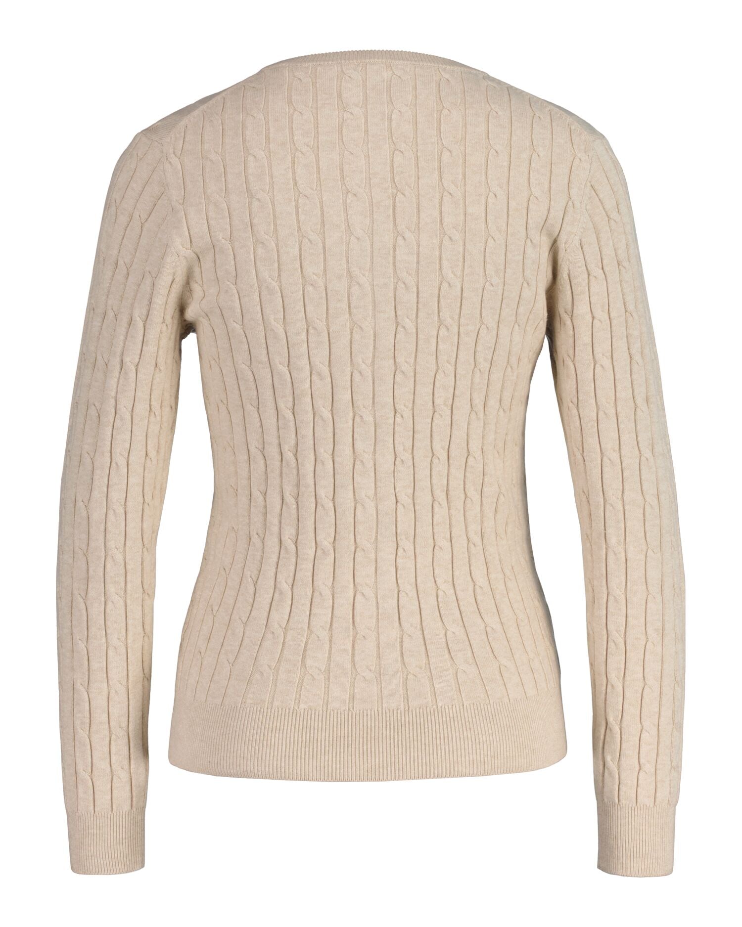 gant-naisten-neuletakki-stretch-cotton-cable-cardigan-vaalea-beige-2