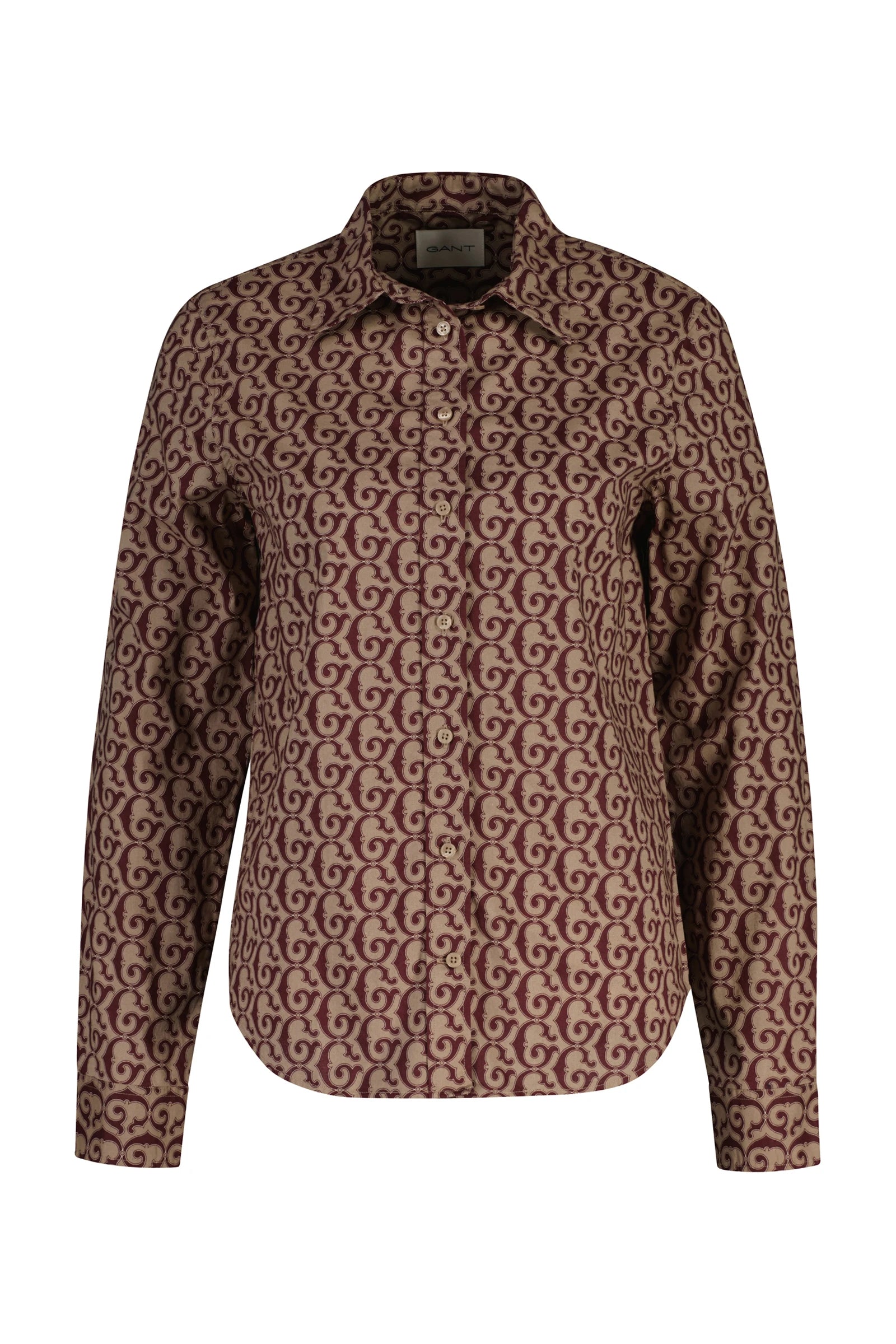 gant-naisten-paitapusero-reg-g-print-cot-voile-shirt-kuosillinen-beige-1