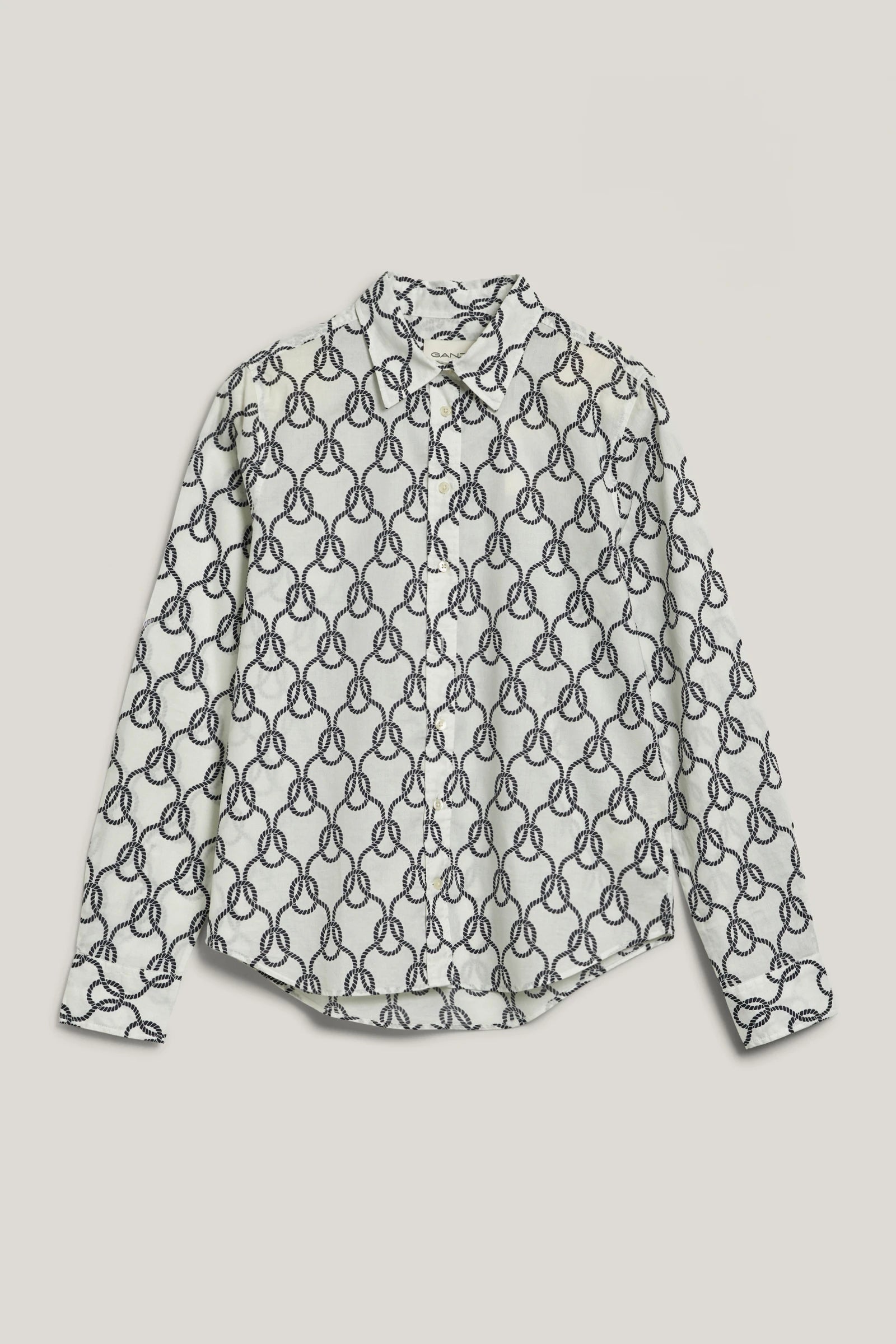 gant-naisten-pusero-reg-rope-print-cot-voile-shirt-valkopohjainen-kuosi-3