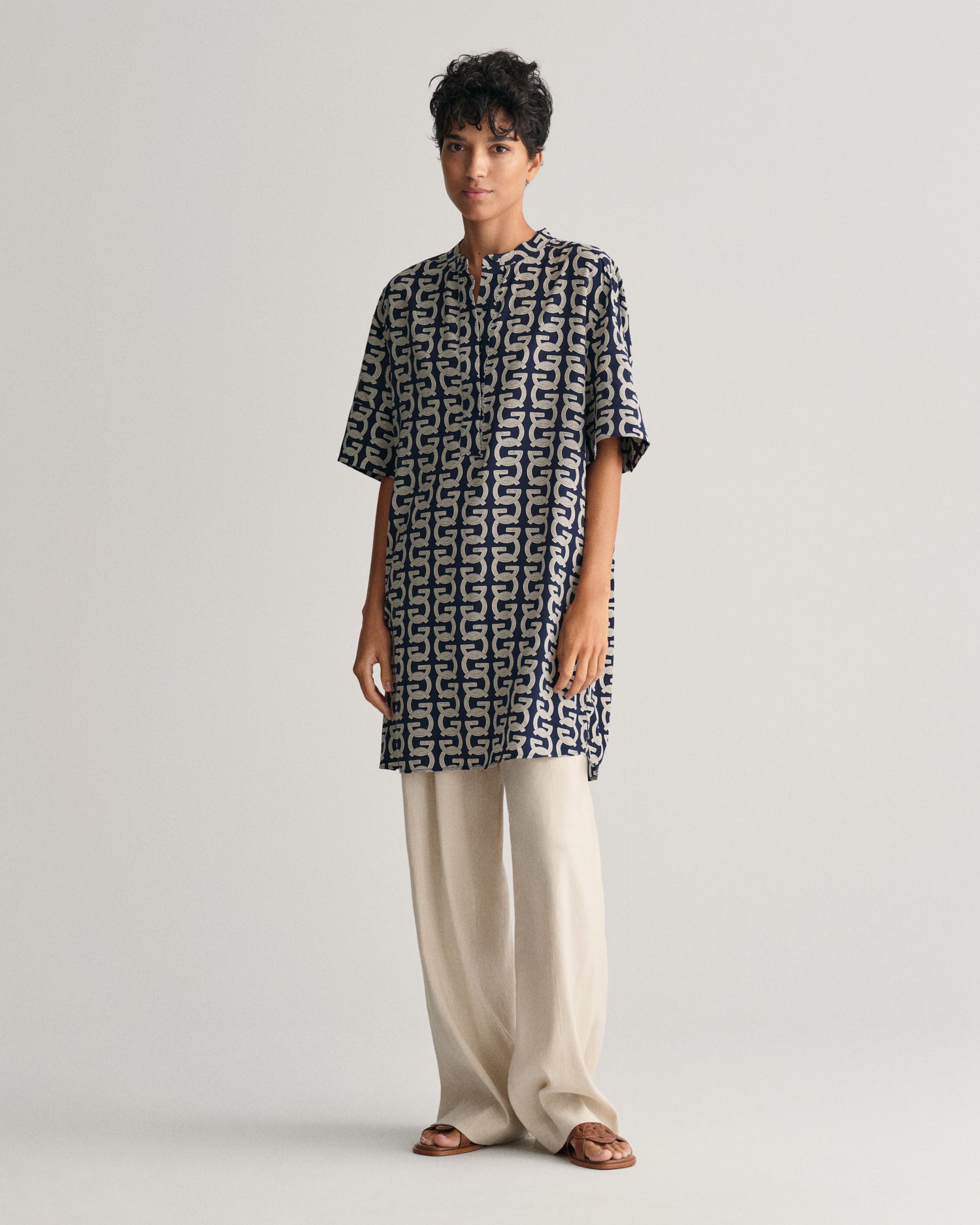gant-naisten-tunika-rel-g-pattern-ss-tunic-sininen-kuosi-1