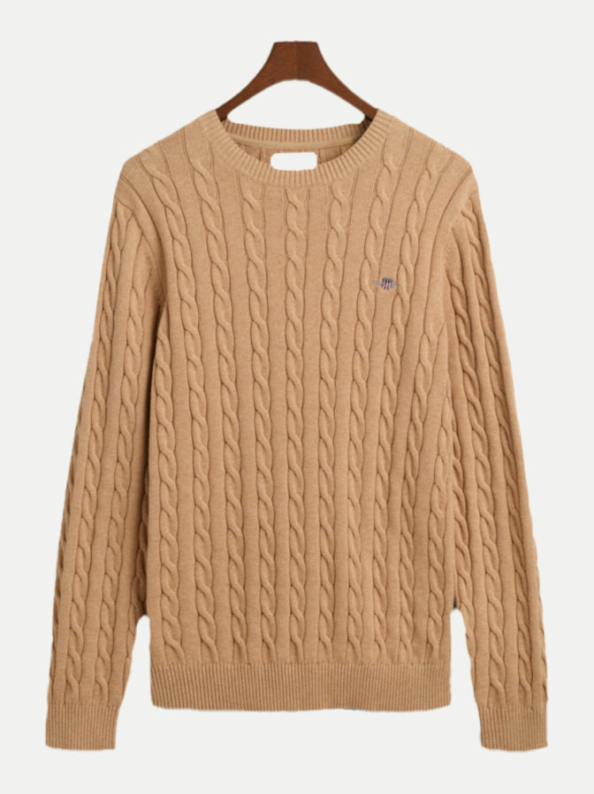 gant-neule-cotton-cable-beige-1
