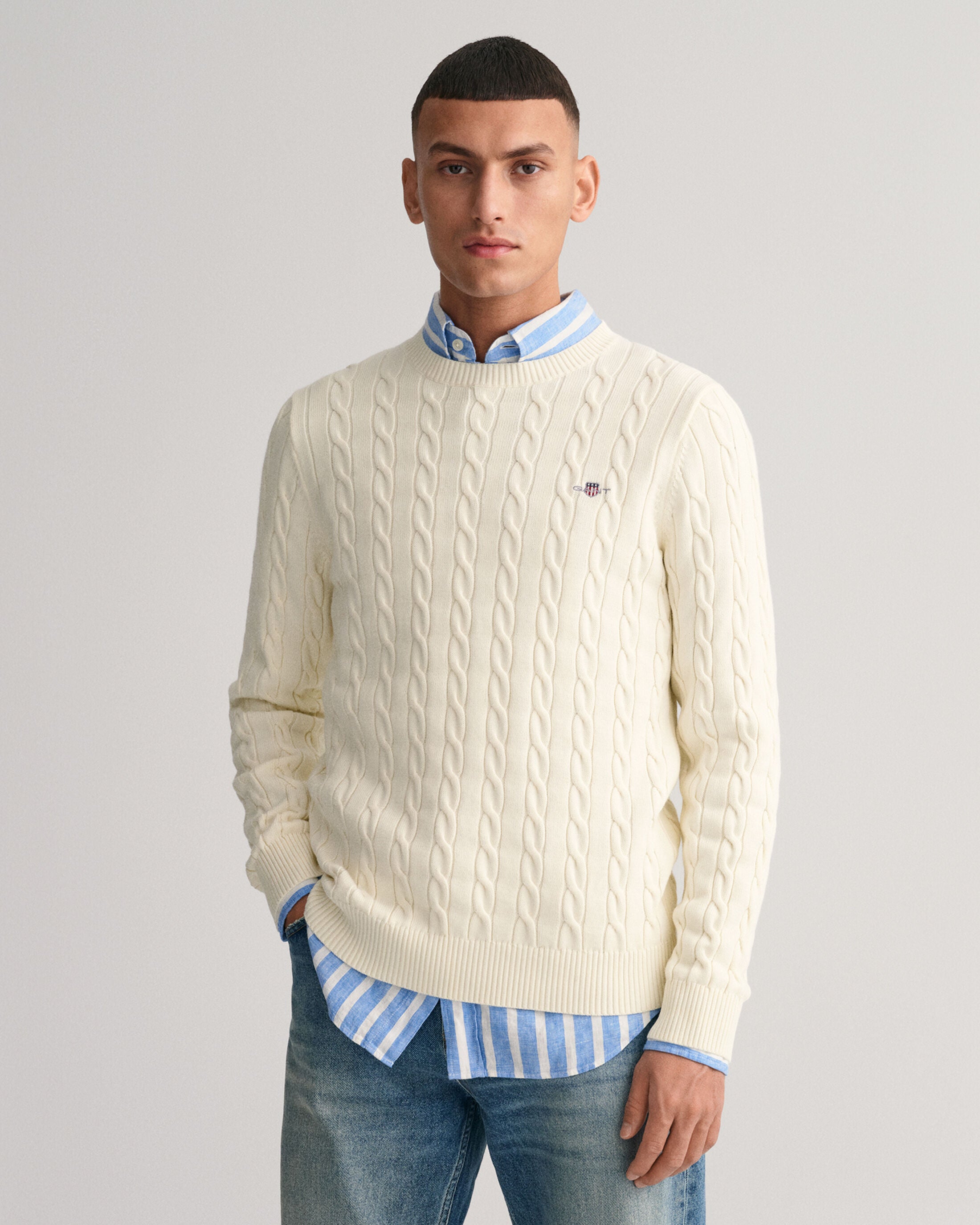 gant-neule-cotton-cable-luonnonvalkoinen-1