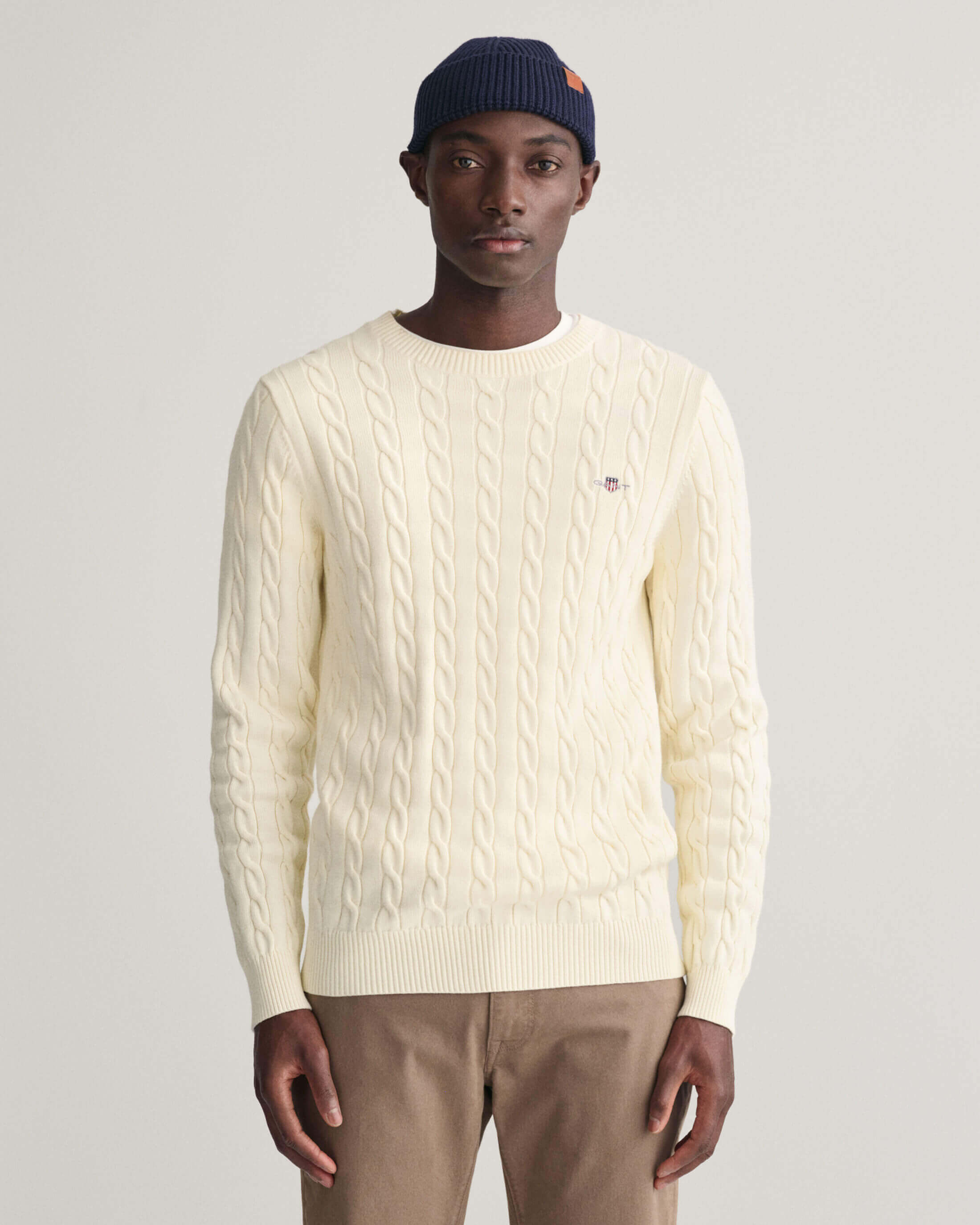 gant-neule-cotton-cable-valkoinen-1