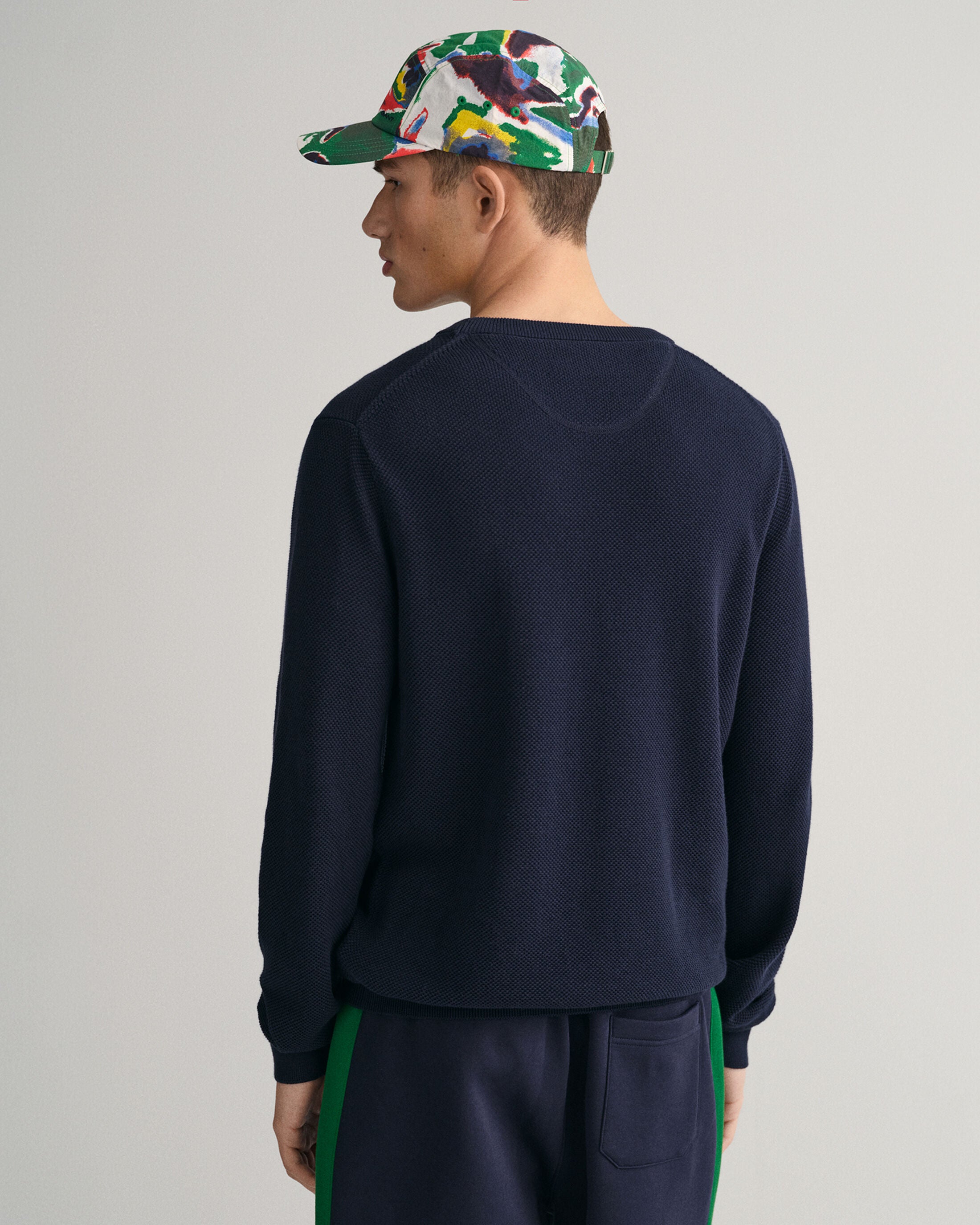 gant-neule-cotton-pique-c-neck-tummansininen-2