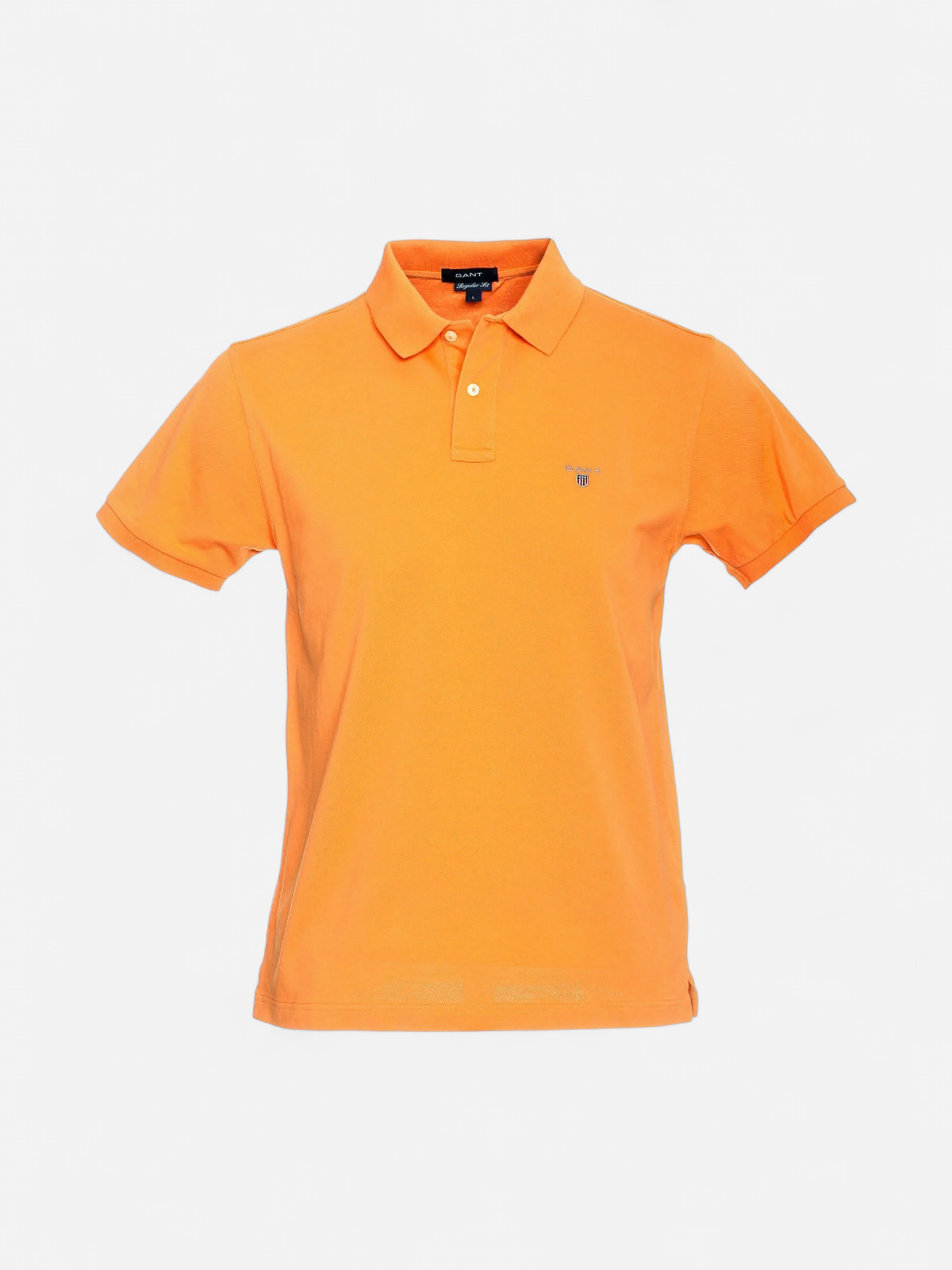 Gant Pikeepusero, Solid Pique Regular Fi Oranssi - Kekäle.fi
