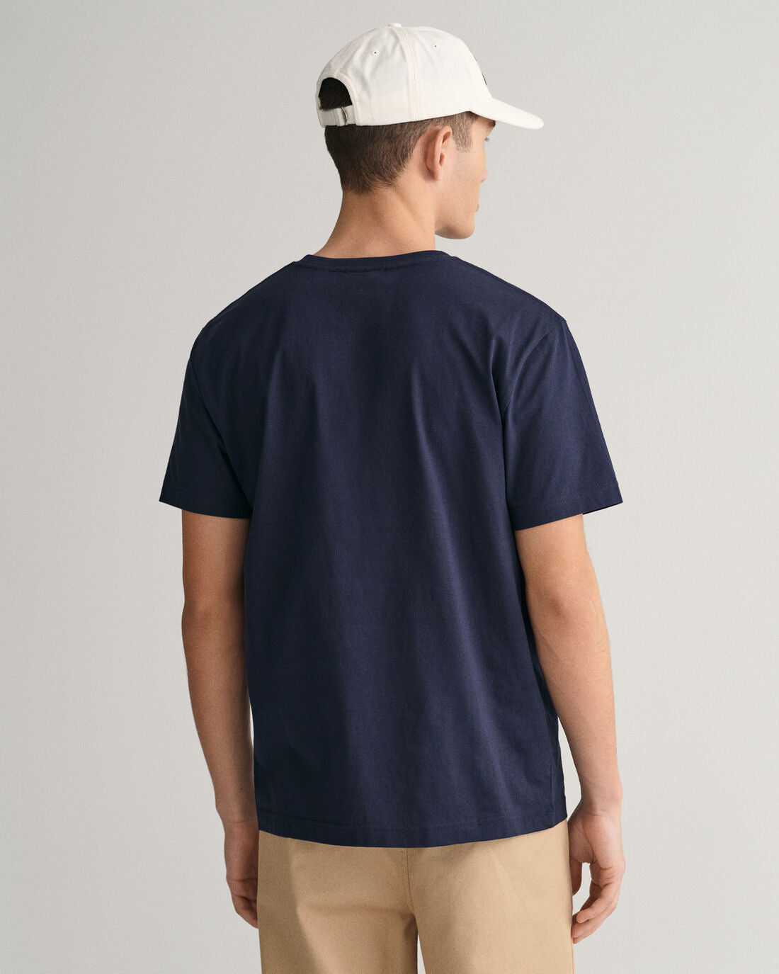 gant-t-paita-solid-t-shirt-tummansininen-2