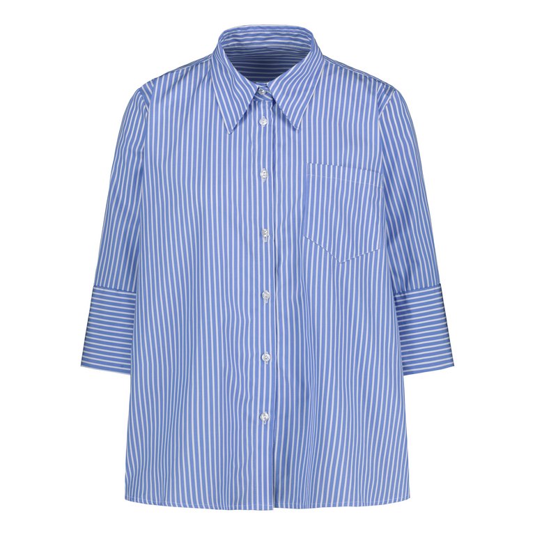 gauhar-naisten-paita-emmy-blouse-raidallinen-sininen-1