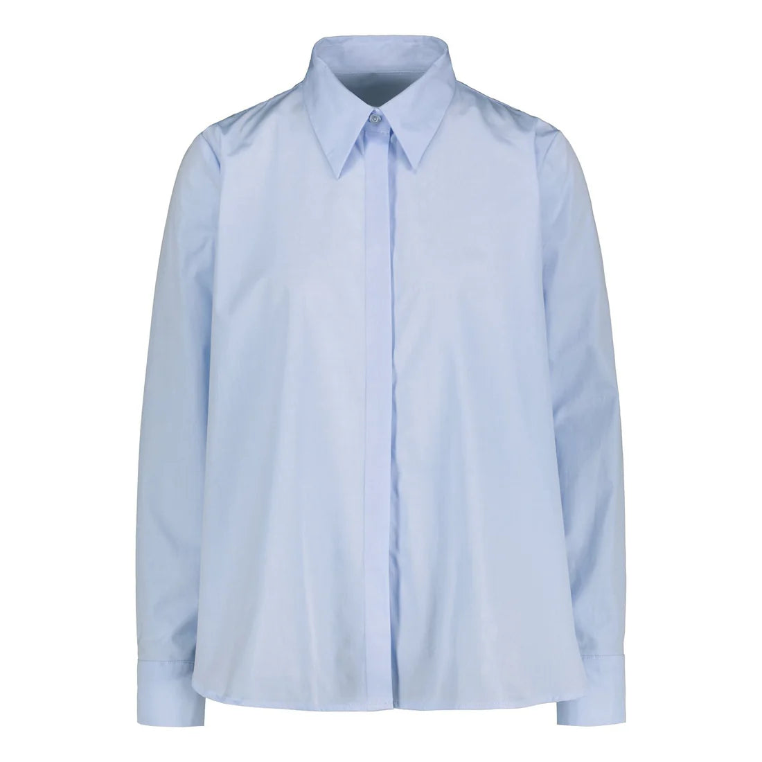 gauhar-naisten-paitapusero-classic-cotton-shirt-light-blue-vaaleansininen-1