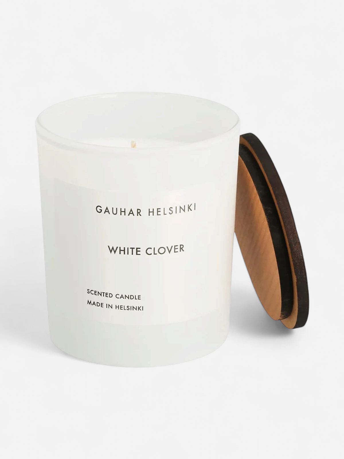 Gauhar Tuoksukynttilä, SCENTED CANDLE WHITE CLOVER - Kekäle.fi
