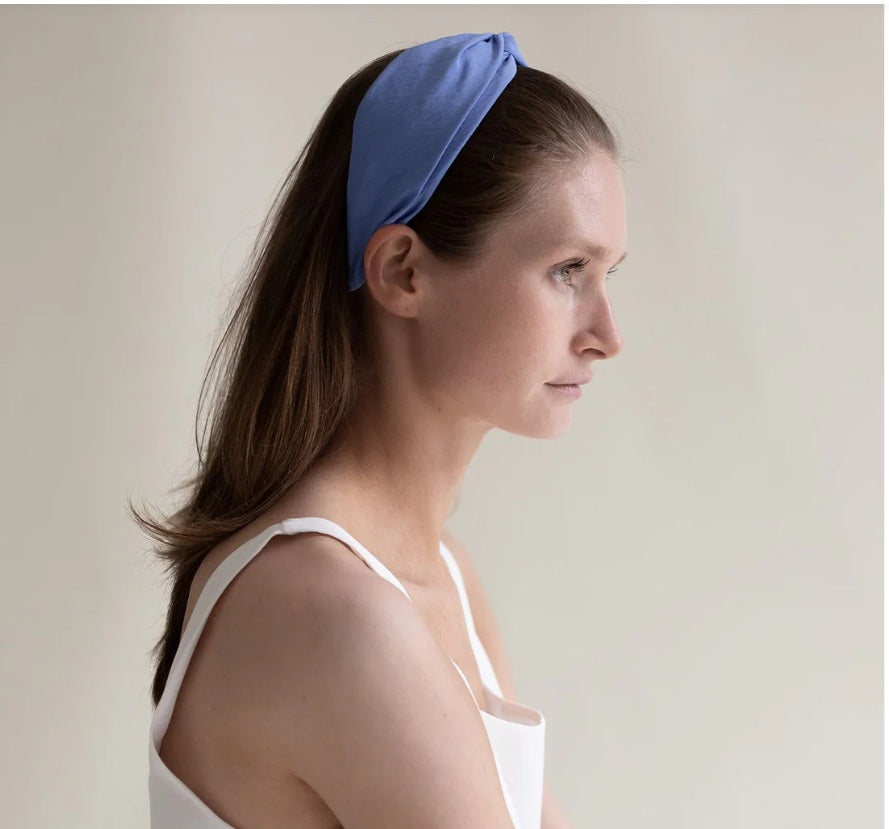 Gauhar hiuspanta Headband Helsinki Atelier Blue Sky, sininen