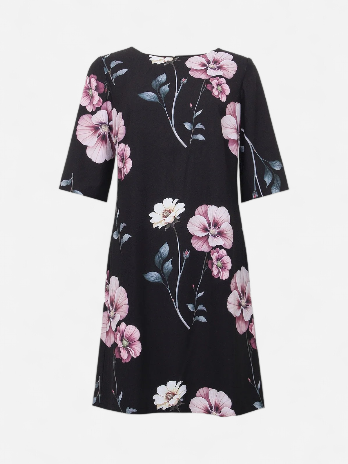 S.T.I mekko Geena Dress, musta kuosi - Kekäle.fi