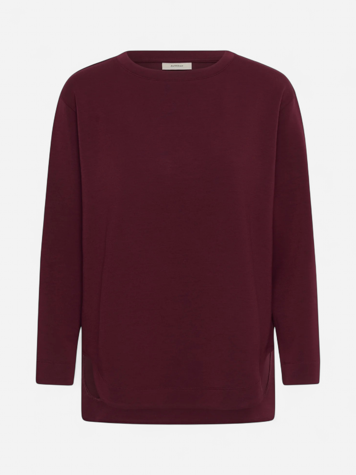 InWear naisten collegepaita GincentIW Crewneck, Zinfandel - Kekäle.fi
