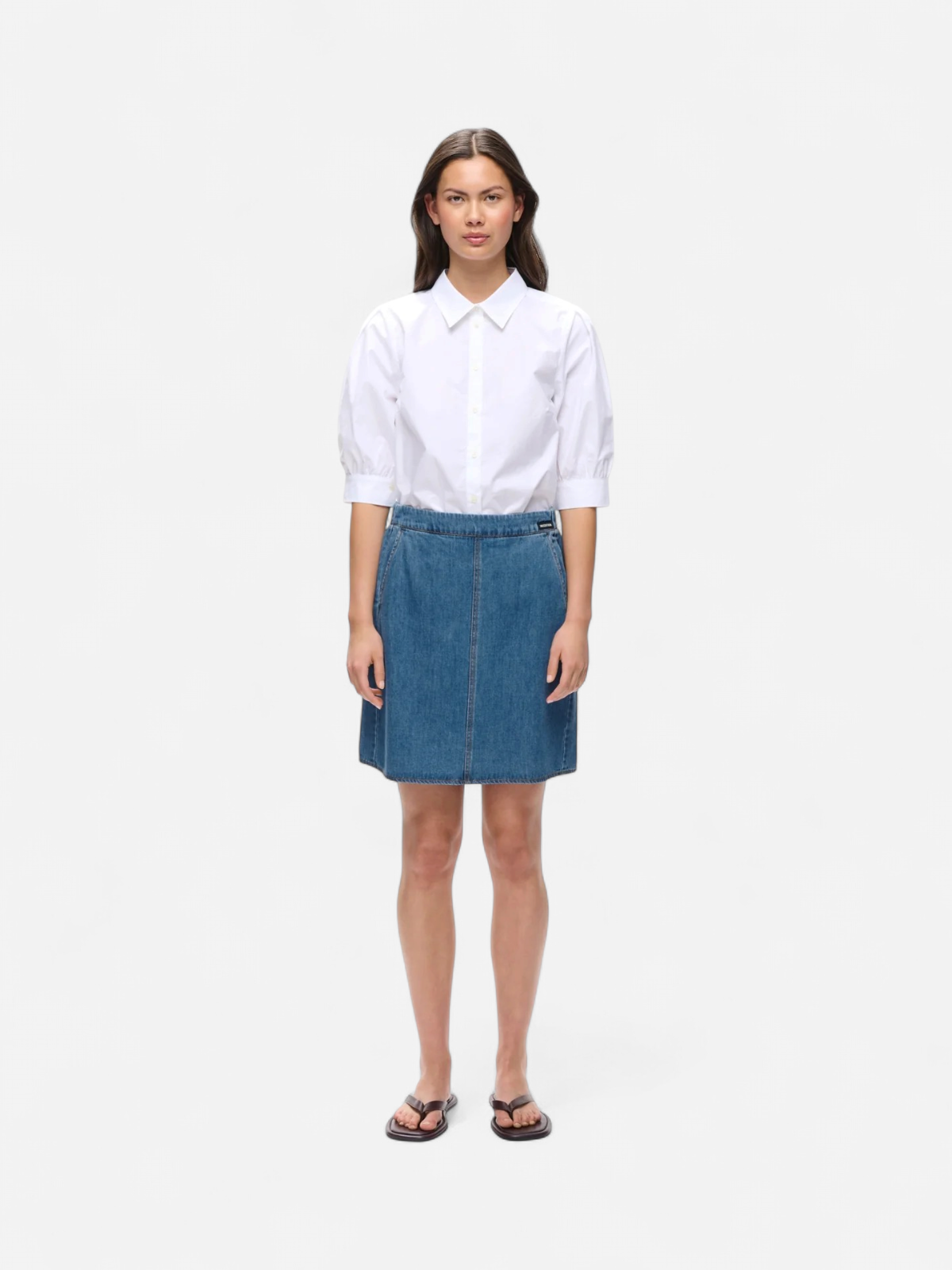 GLENNIW SKIRT Faded Blue - Kekäle.fi