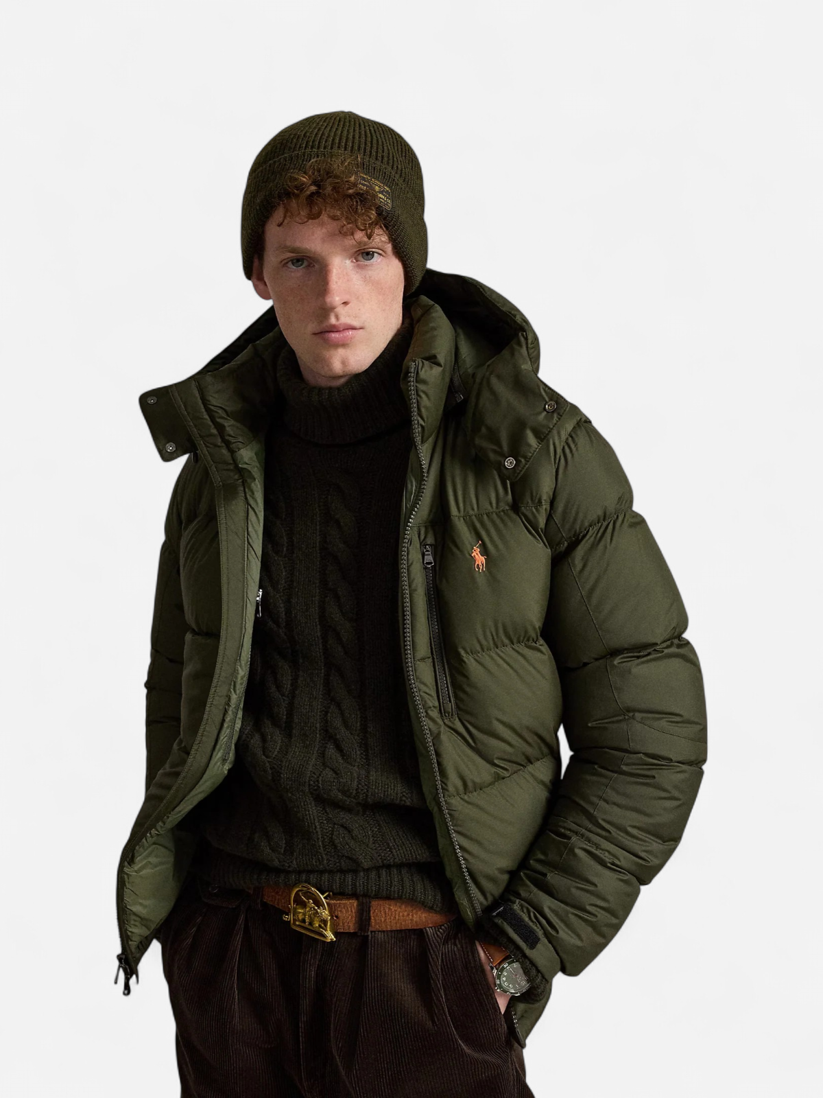 Polo Ralph Lauren miesten untuvatakki Gorham Down Jacket, tummanvihreä - Kekäle.fi