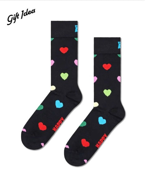 happy-socks-miesten-sukat-heart-sock-musta-kuosi-1