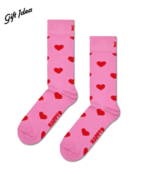 happy-socks-miesten-sukat-heart-sock-pinkki-kuosi-1
