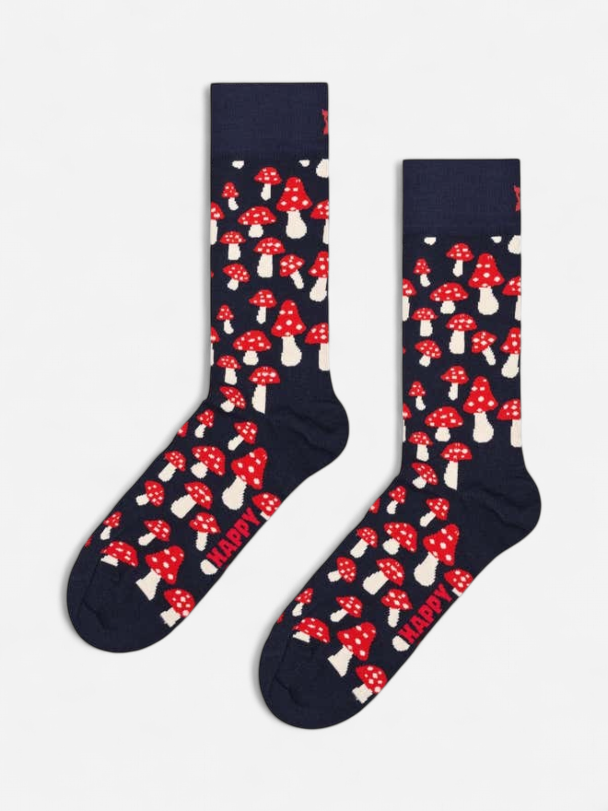 Happy Socks Miesten Sukat MUSHROOM SOCK Sininen Kuosi - Kekäle.fi