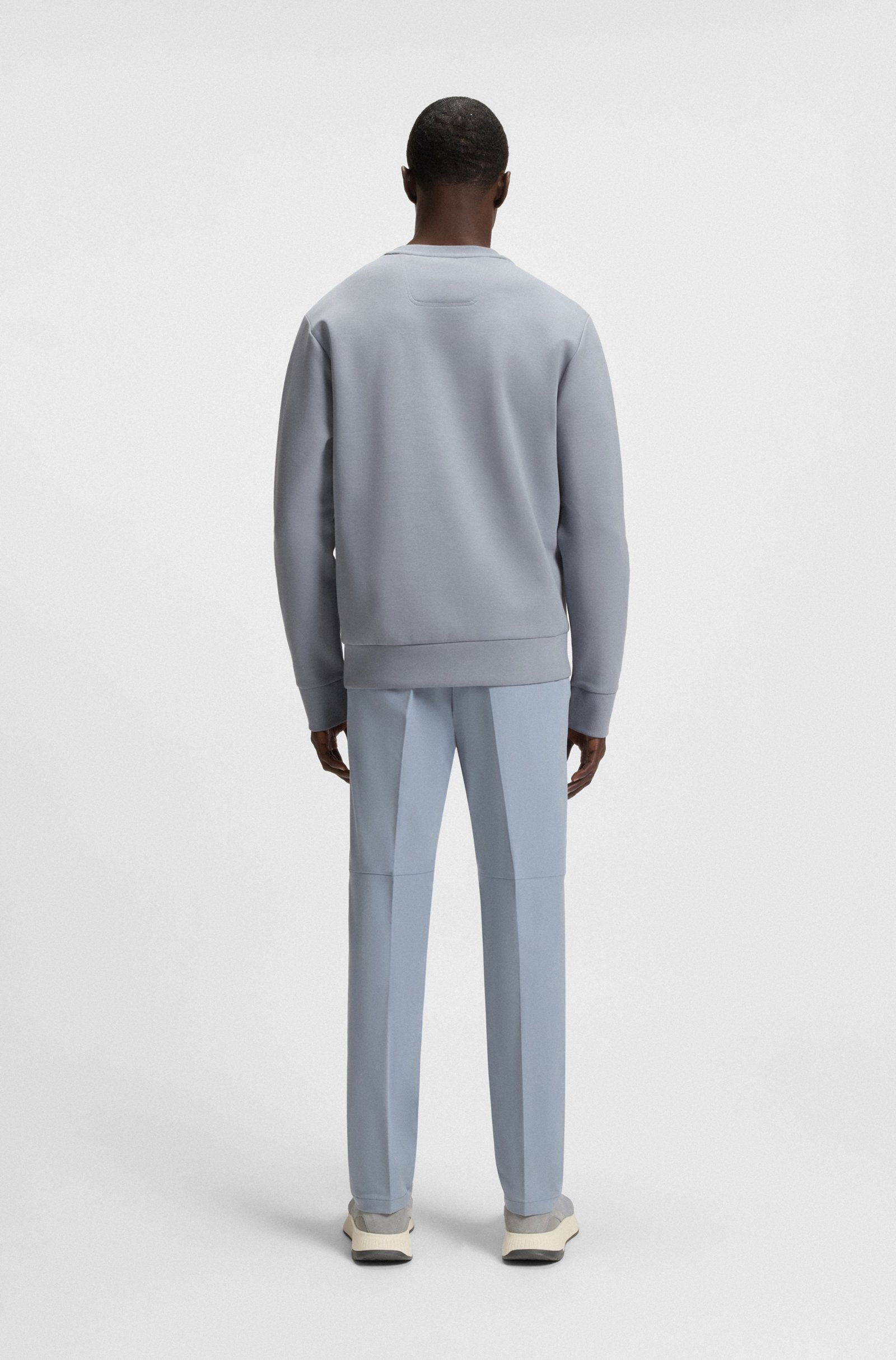 Hugo Boss miesten collegepaita K BOSS LOGO SALBO SWEATSHIRT, tummanharmaa