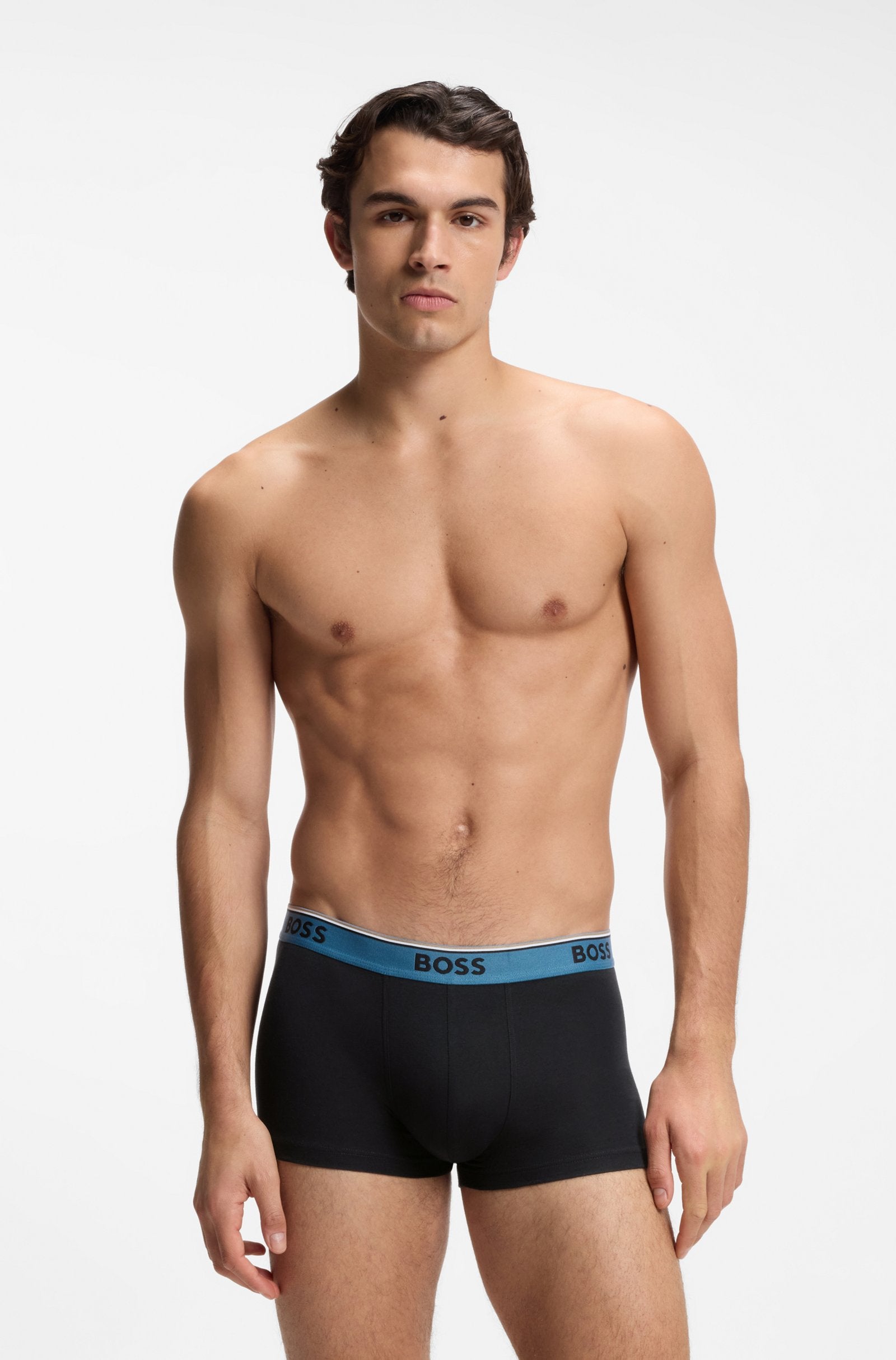 Hugo Boss miesten alushousut K Trunk 3P Power, Musta