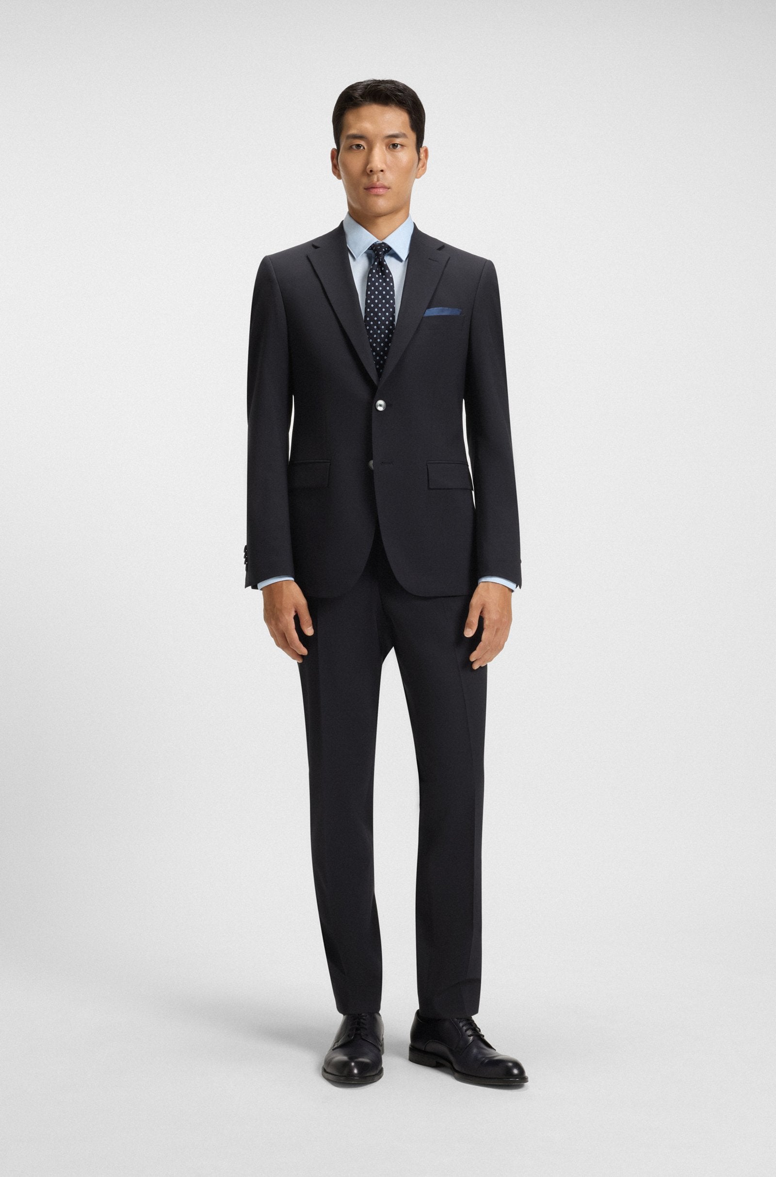 Hugo Boss miesten puvunhousut H Gio MM C NF, tummansininen