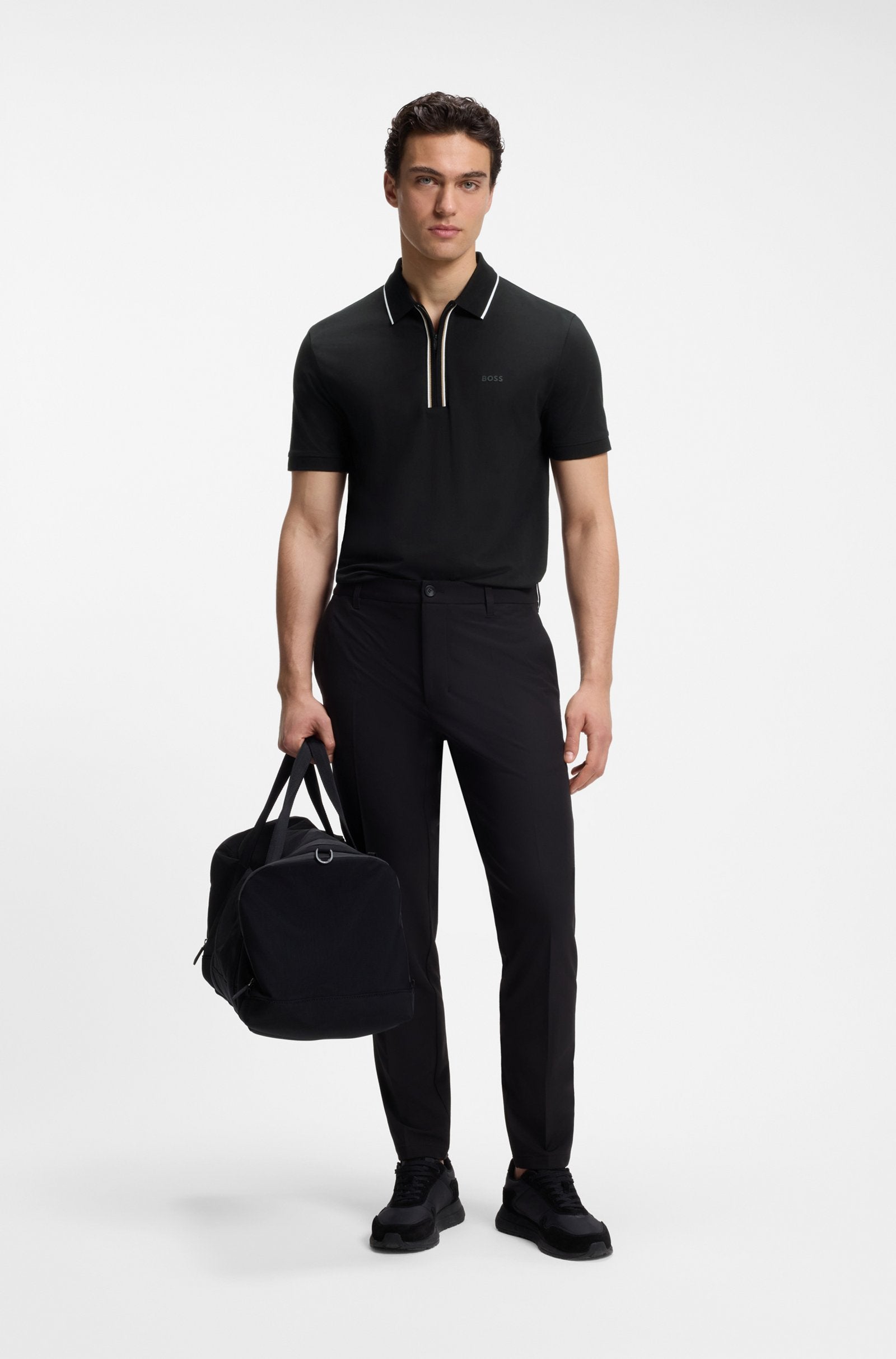 Hugo Boss miesten pikeepaita Philix GOC, musta
