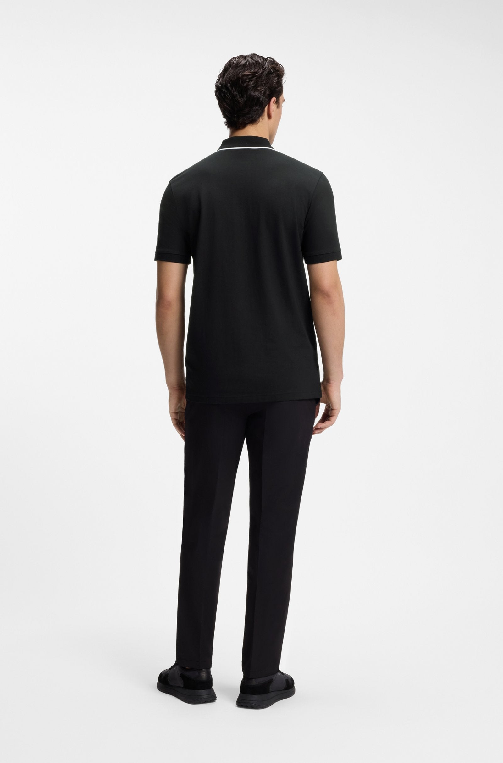 Hugo Boss miesten pikeepaita Philix GOC, musta