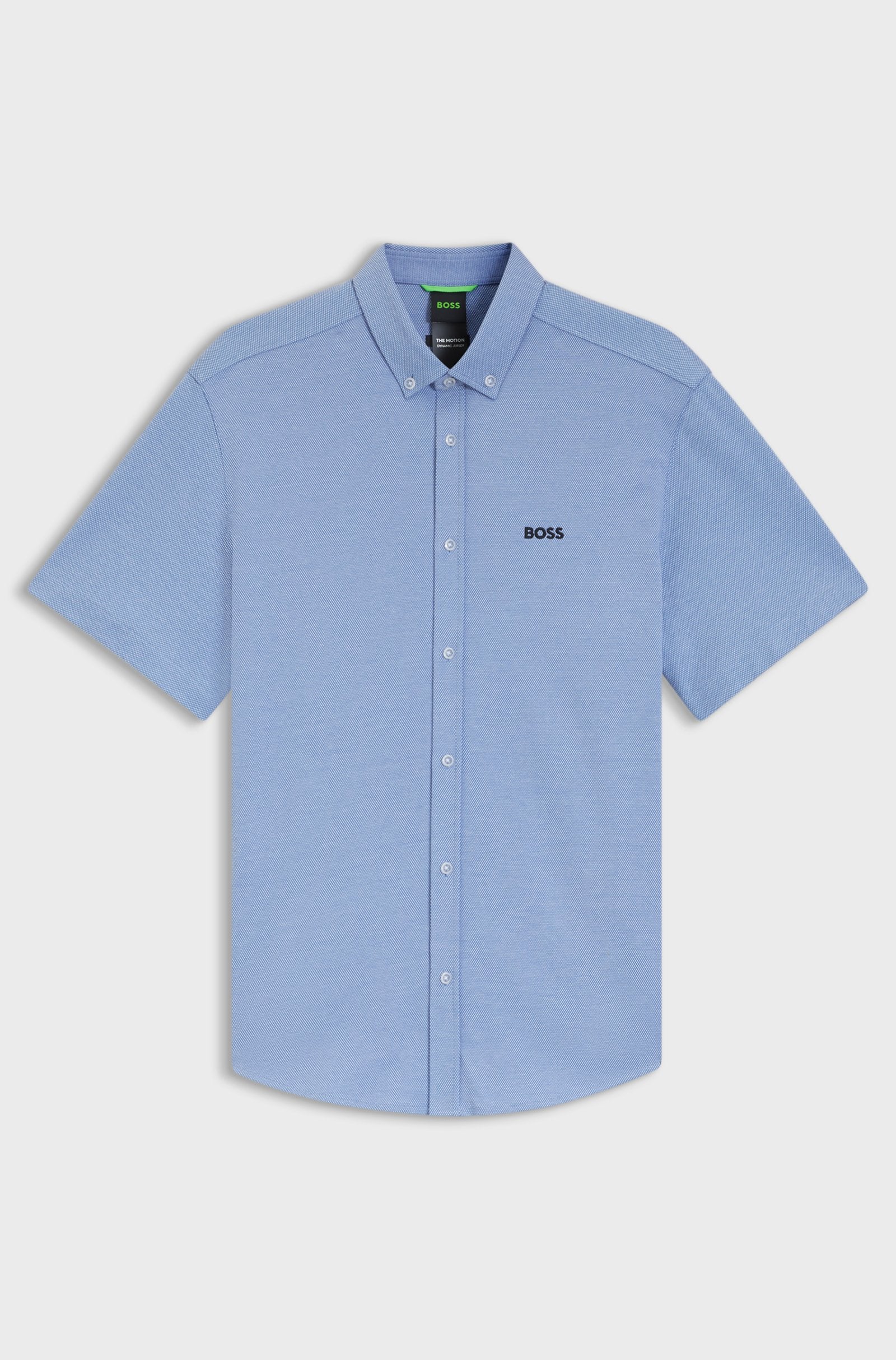 Hugo Boss miesten lyhythihainen kauluspaita ST_Motion SS shirt, keskisininen