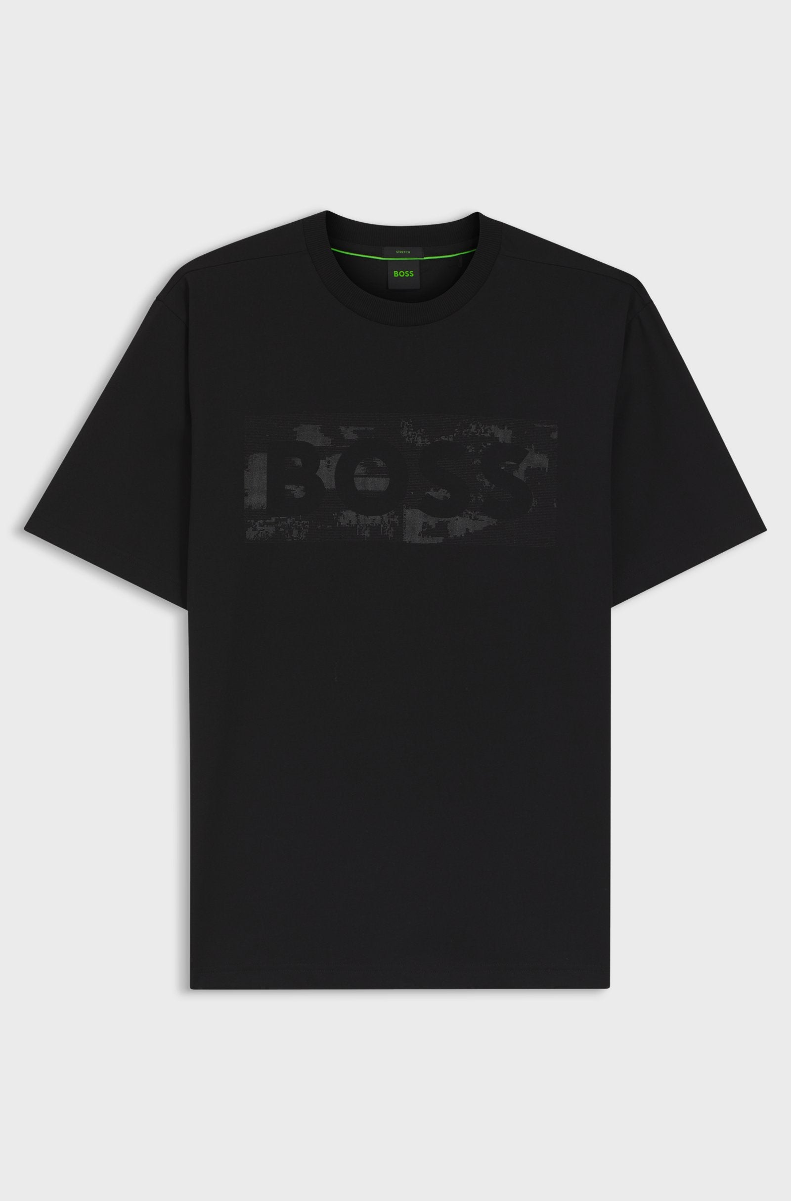 Hugo Boss miesten t-paita Globe LogoPattern, Musta