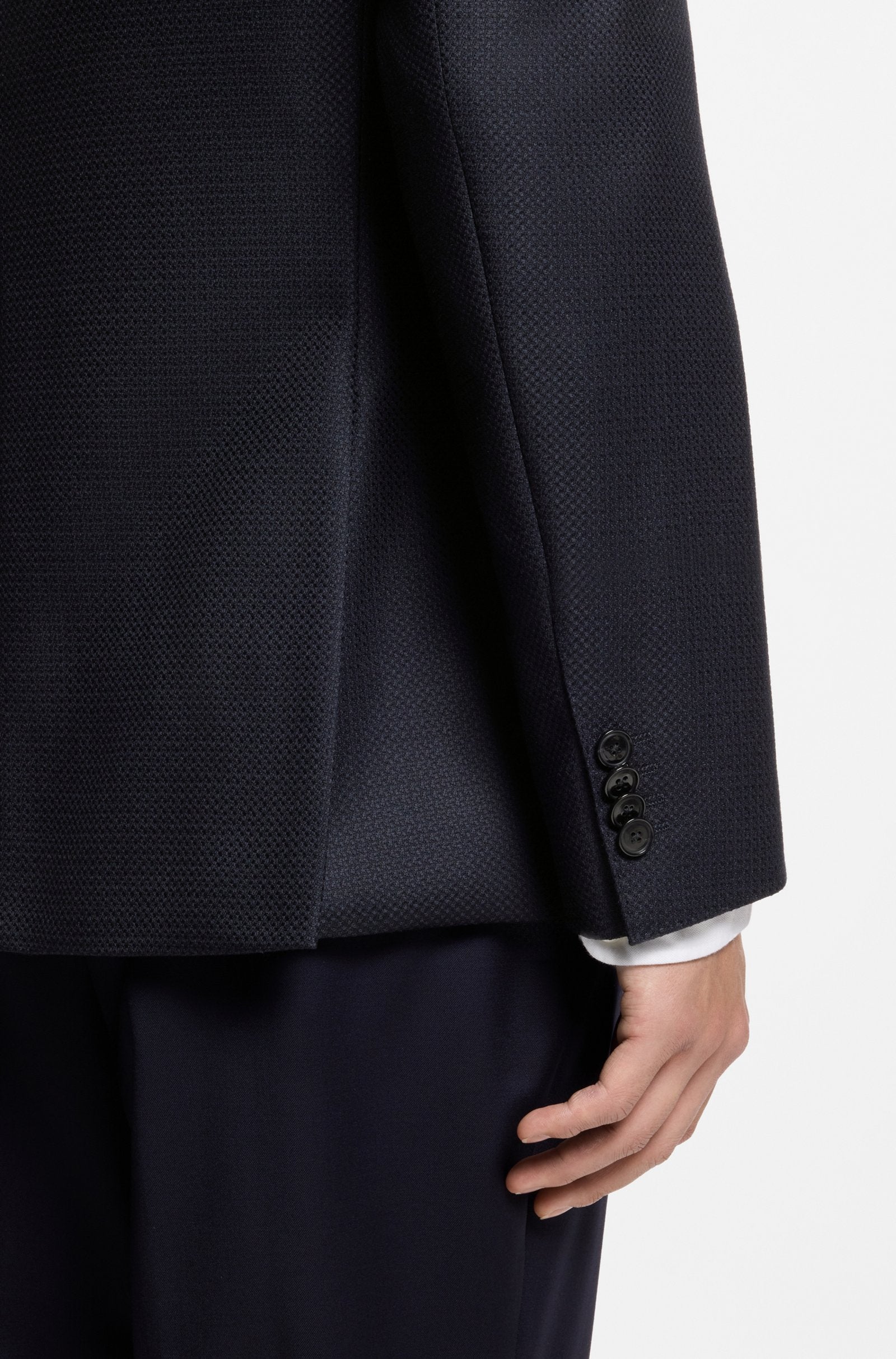 Hugo Boss miesten bleiseri H-Hutson-2PP-253, tummansininen