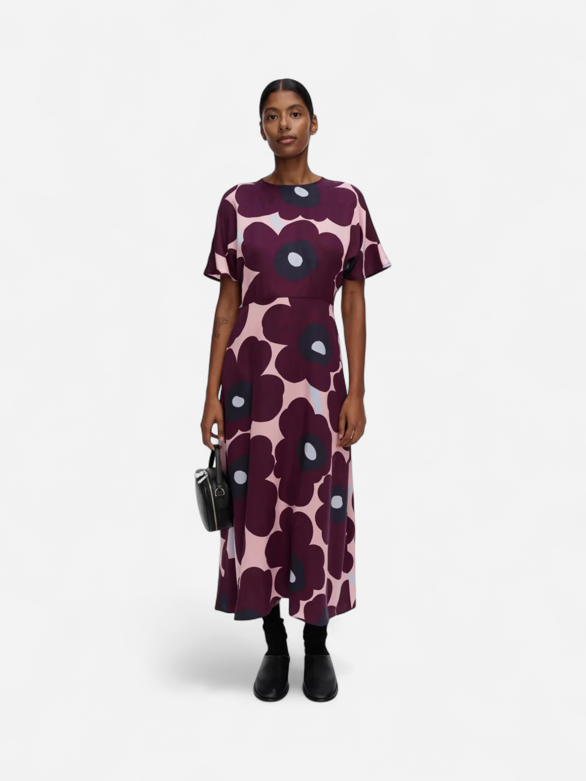 HELEÄ UNIKKO MEKKO VIININPUNAINEN KUOSI - Kekäle.fi