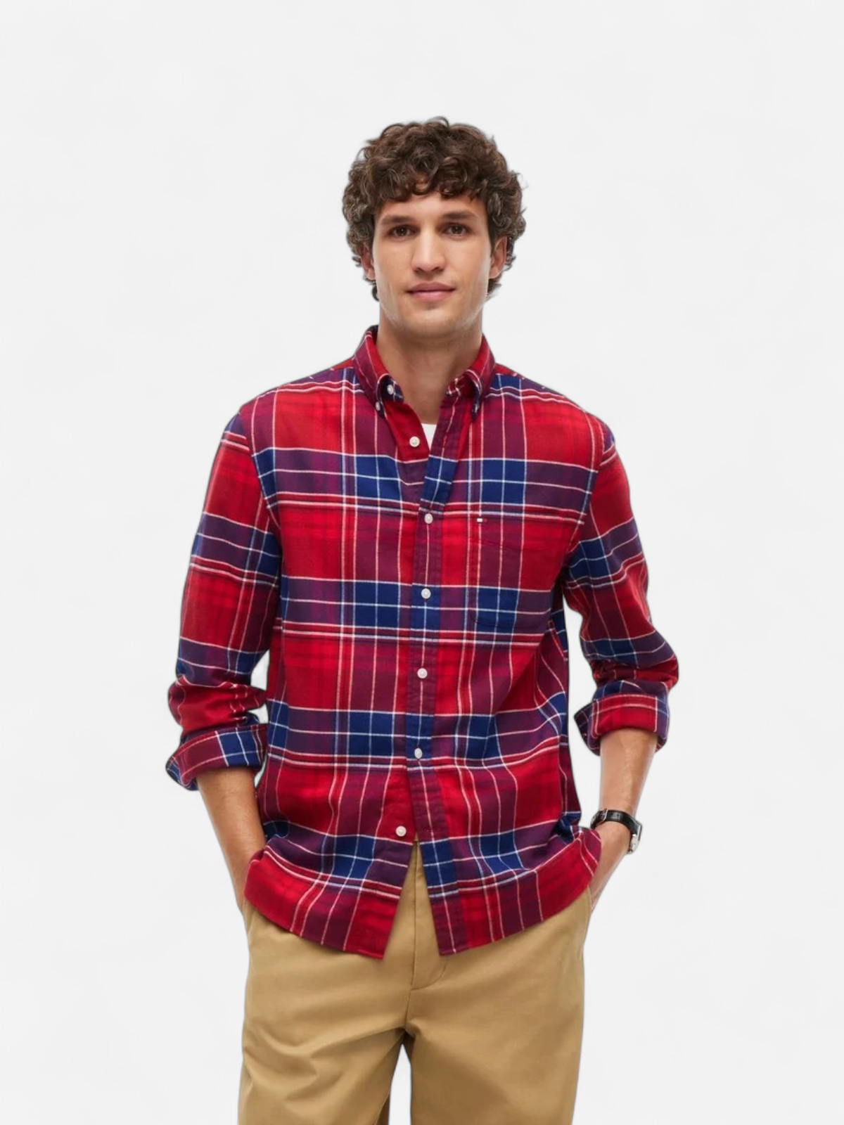 HERO FLANNEL TARTN CHCK RFSHIRT PUNAINEN RUUTU - Kekäle.fi