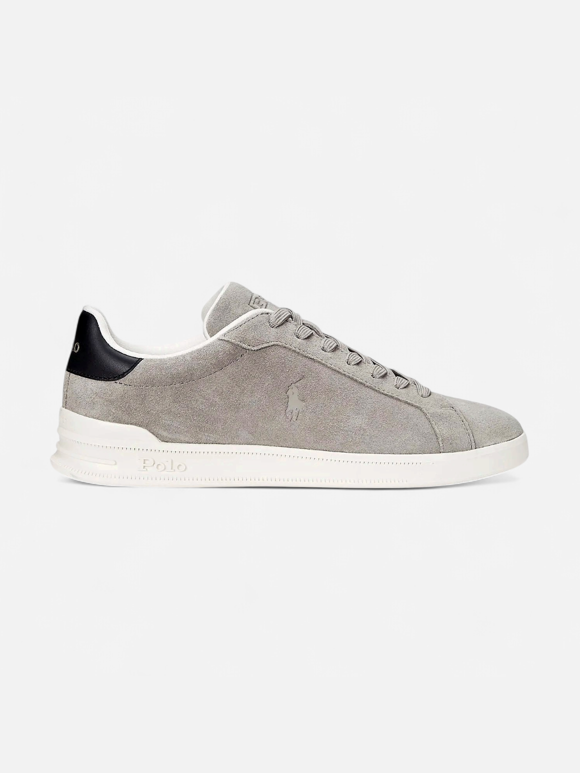 Polo Ralph Lauren miesten tennarit HRT CRT II-SNEAKERS-LOW TOP LACE, vaalenharmaa - Kekäle.fi