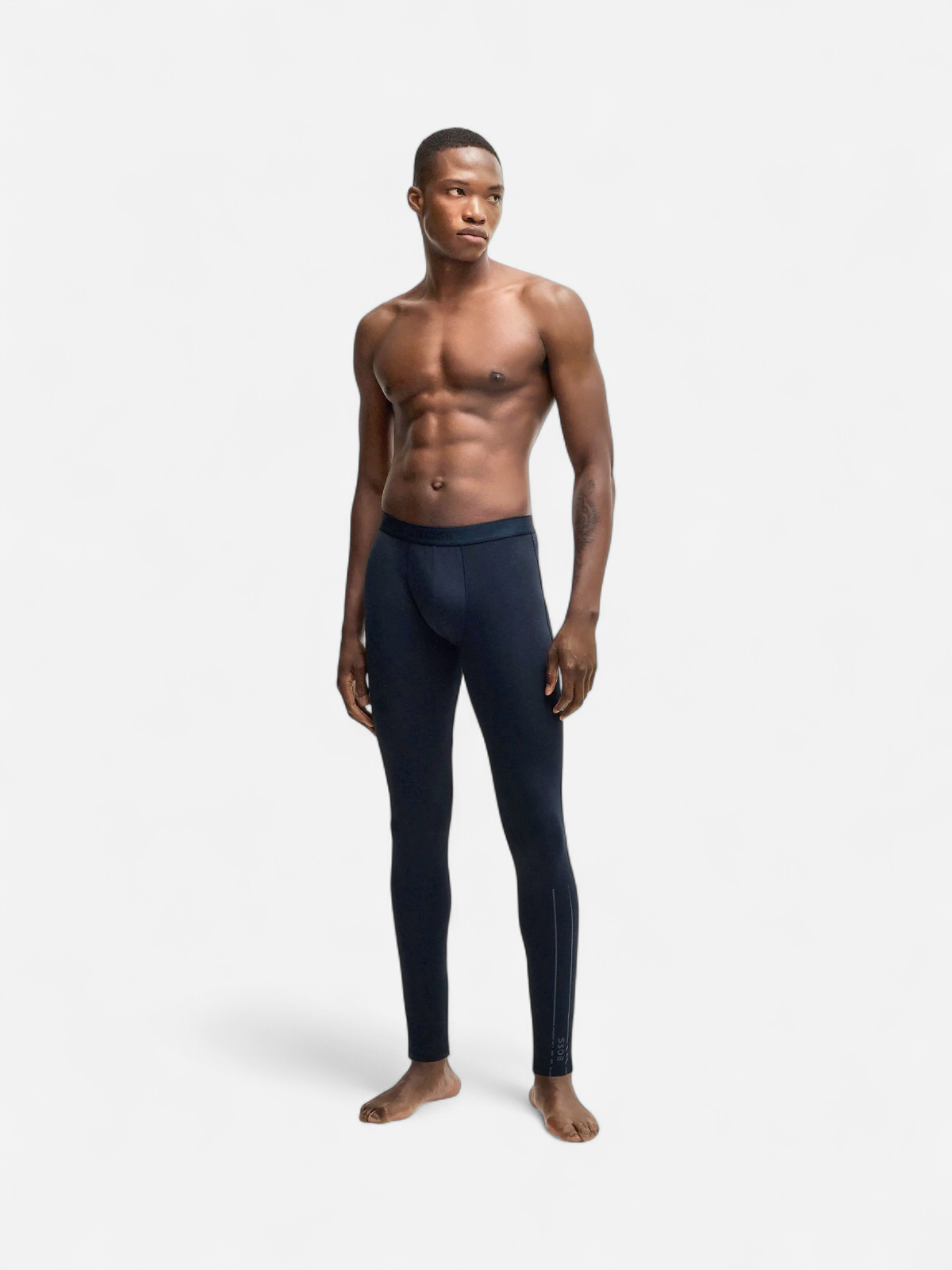 Hugo Boss Miesten Alushousut, LONG JOHN 24 LOGO Tummansininen - Kekäle.fi