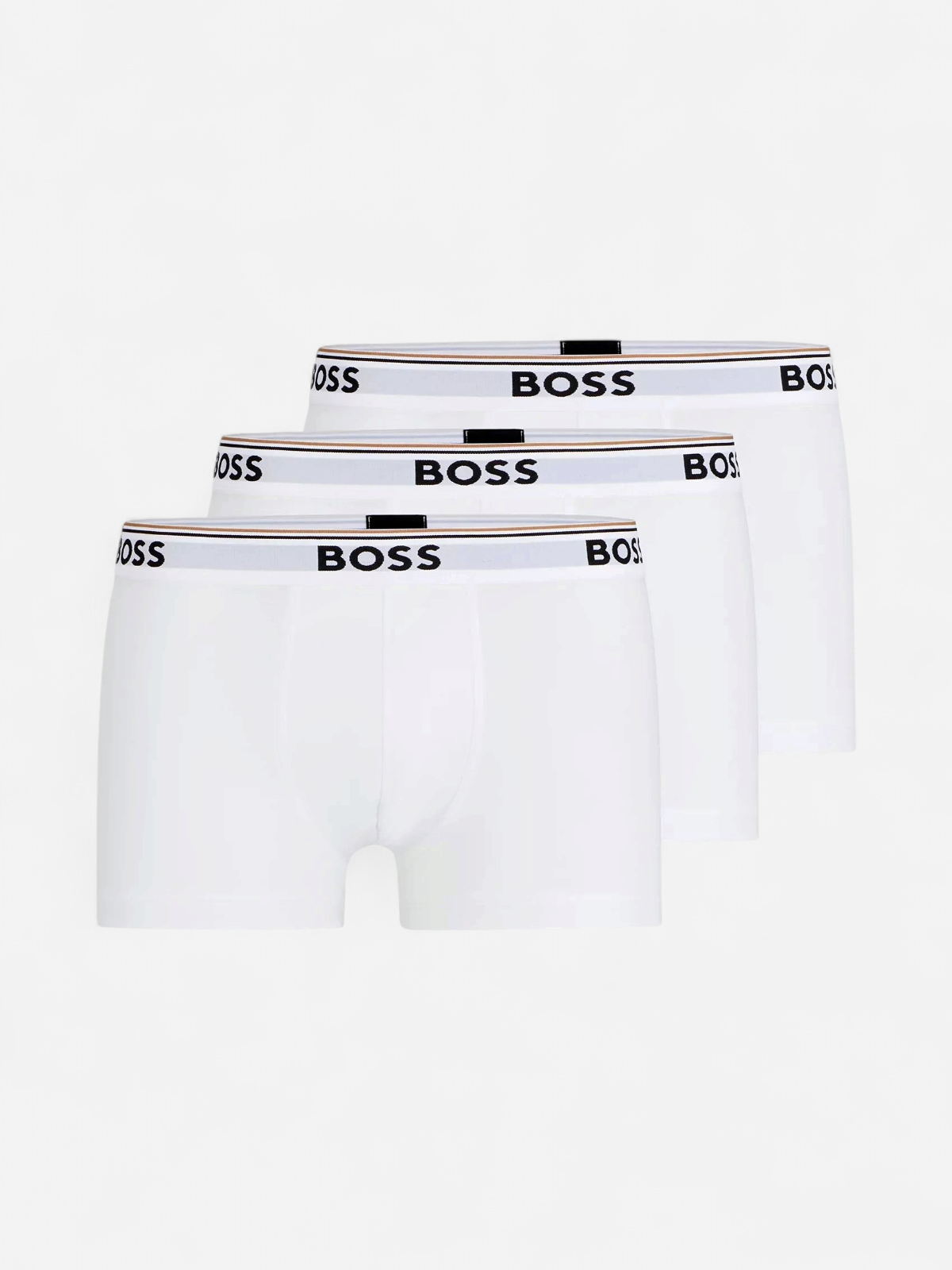 Hugo Boss Miesten Bokserit 3 P Power  Valkoinen - Kekäle.fi