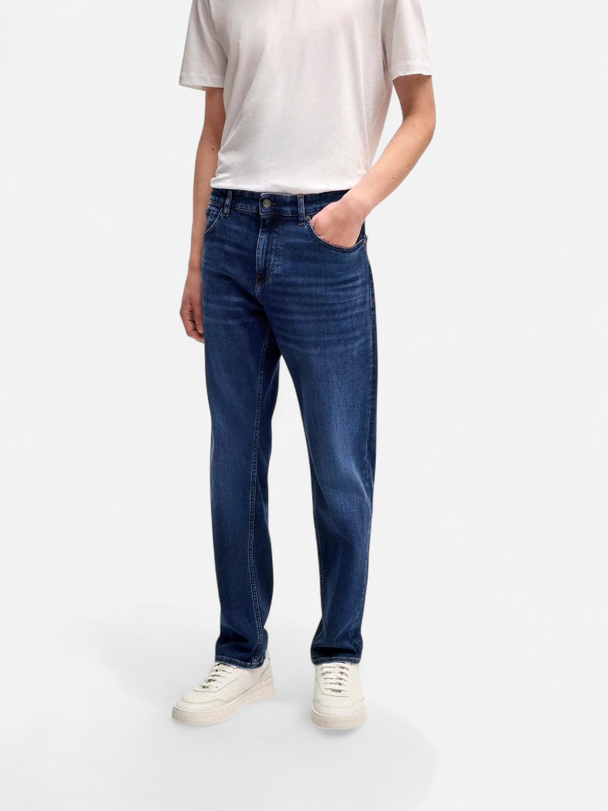 Hugo Boss Miesten Farkut, H-RE-MAINE Indigo - Kekäle.fi