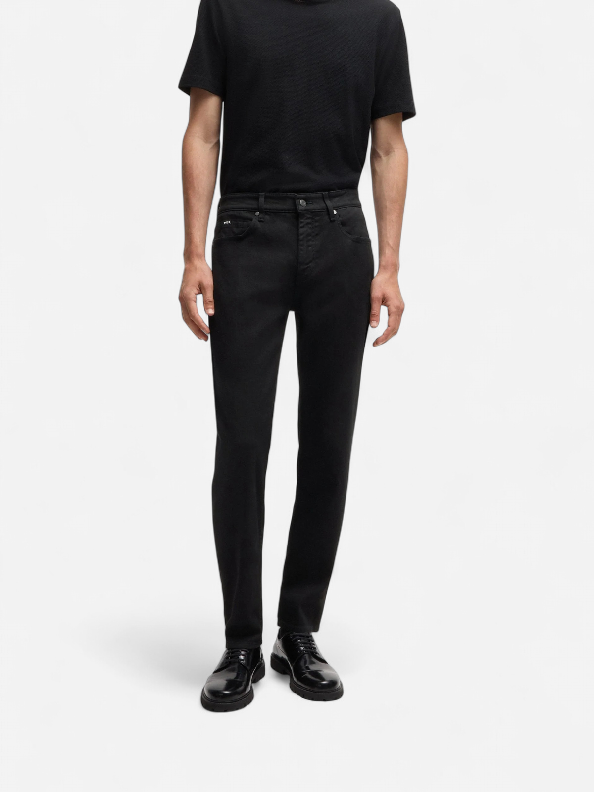 Hugo Boss Miesten Farkut, RE-MAINE 003 NOS CASHMERE TOUCH Musta - Kekäle.fi