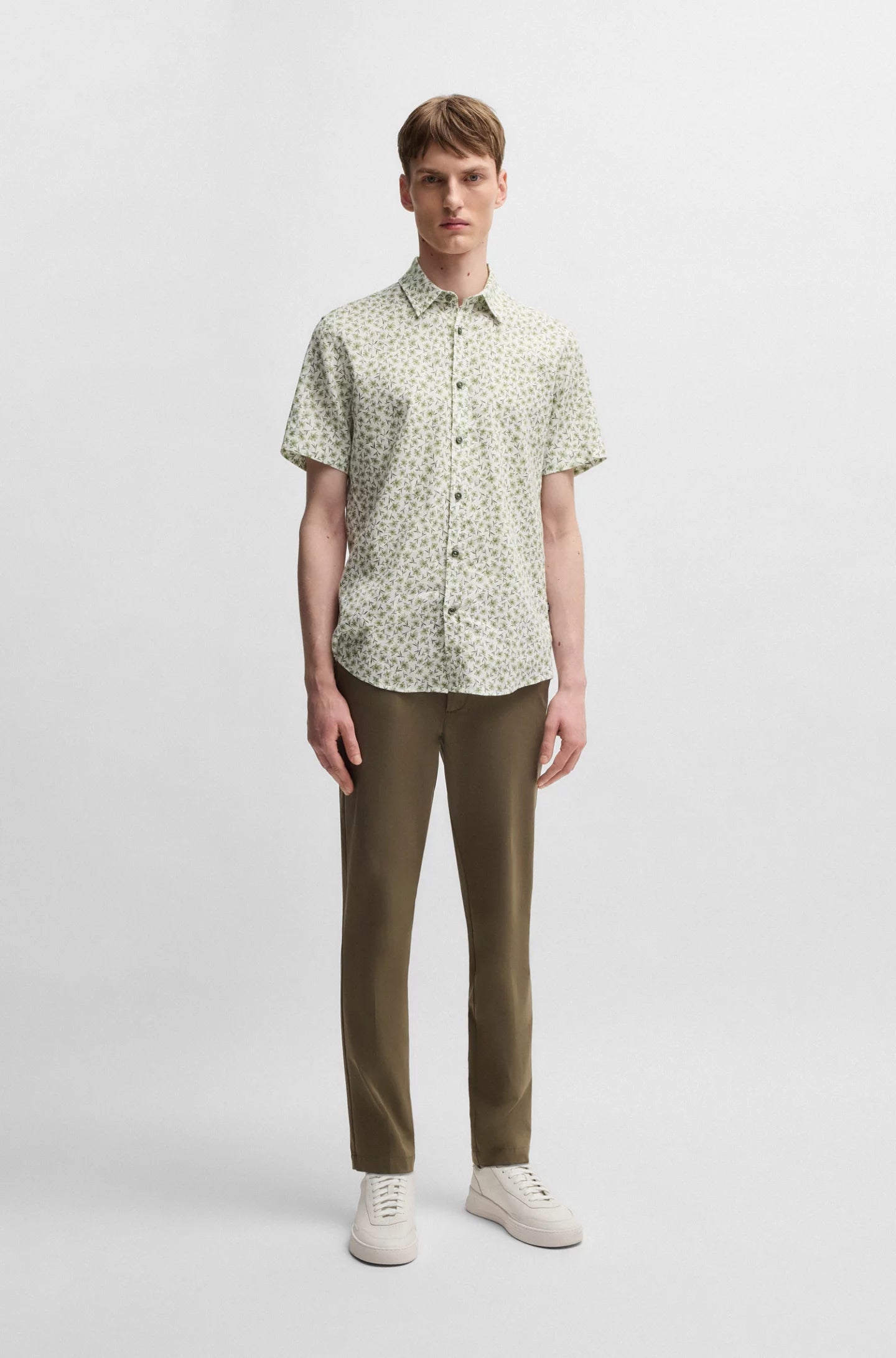 hugo-boss-miesten-lyhythihainen-kauluspaita-roan-strech-cotton-linen-vihrea-kuosi-3