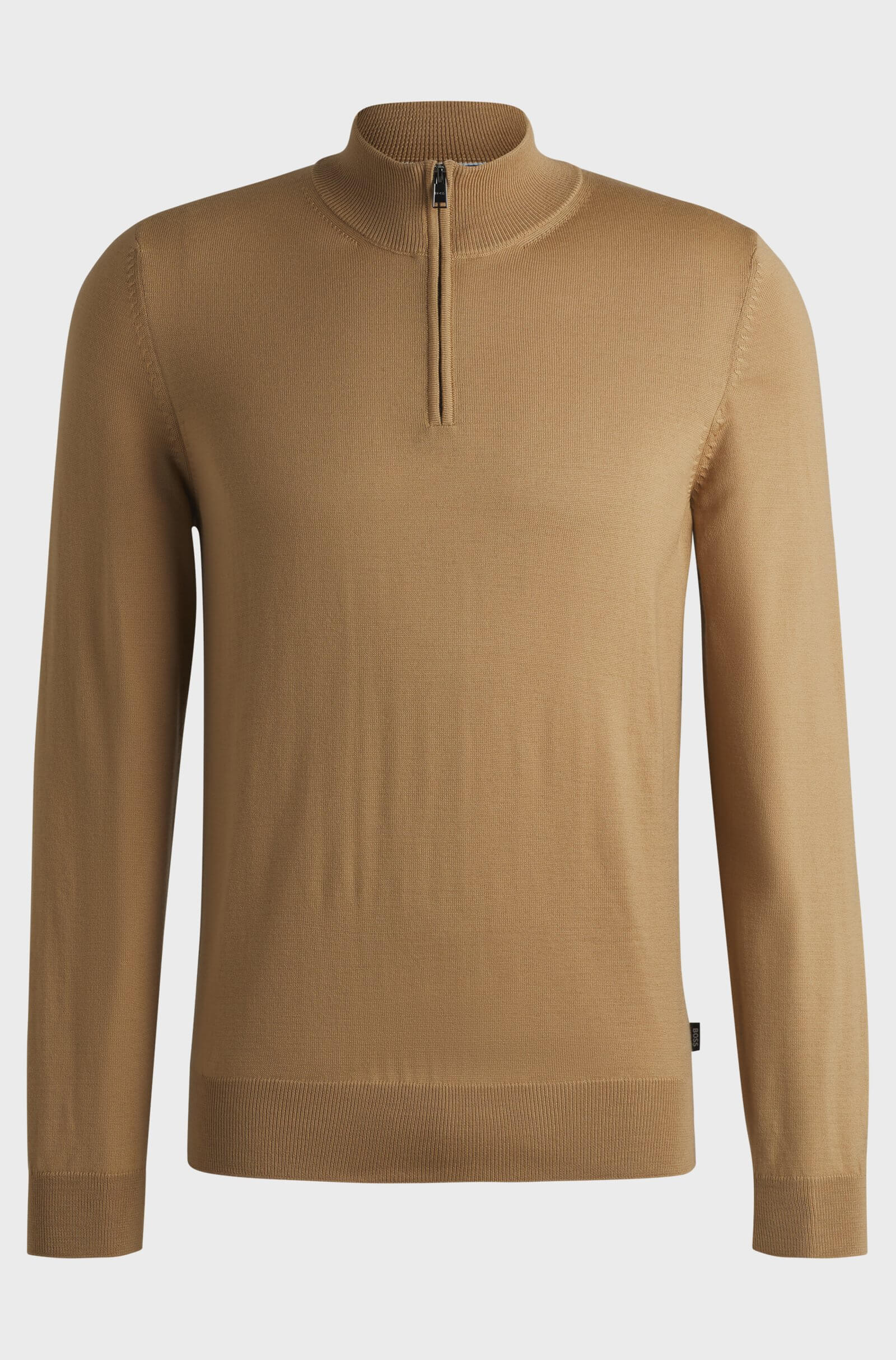 hugo-boss-miesten-neulepusero-half-zip-merino-beige-3