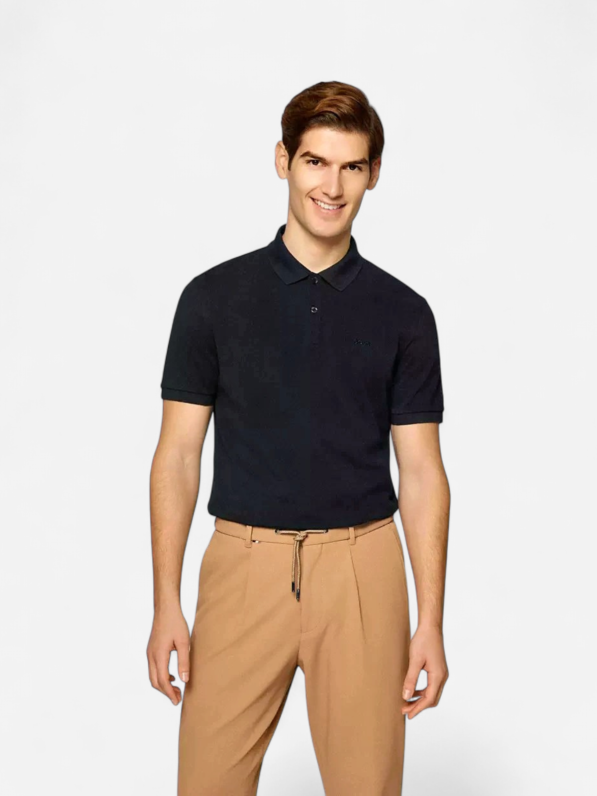 Hugo Boss Miesten Pikeepaita PALLAS REGULAR FIT Musta - Kekäle.fi