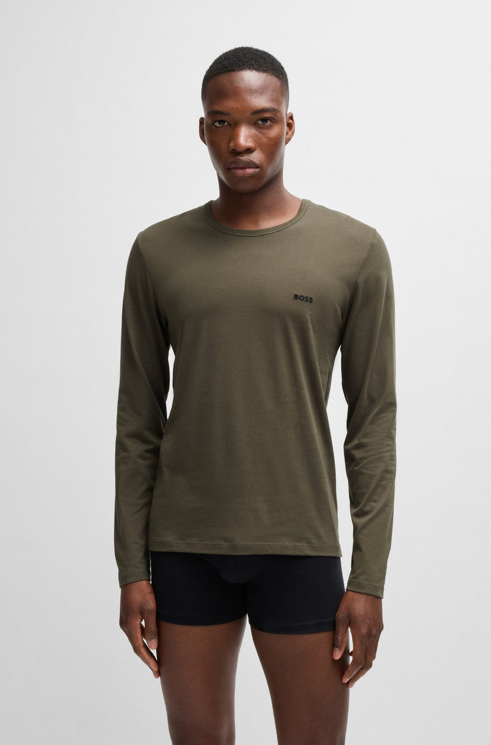 hugo-boss-miesten-t-paita-k-ls-shirt-classic-keskiruskea-1