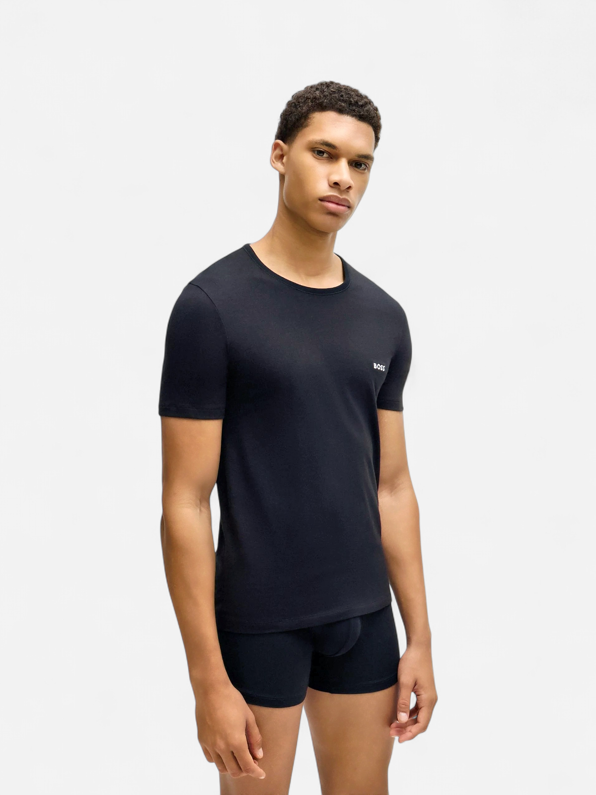 Hugo Boss miesten t-paita, T-SHIRT CLASSIC LOGO Musta - Kekäle.fi