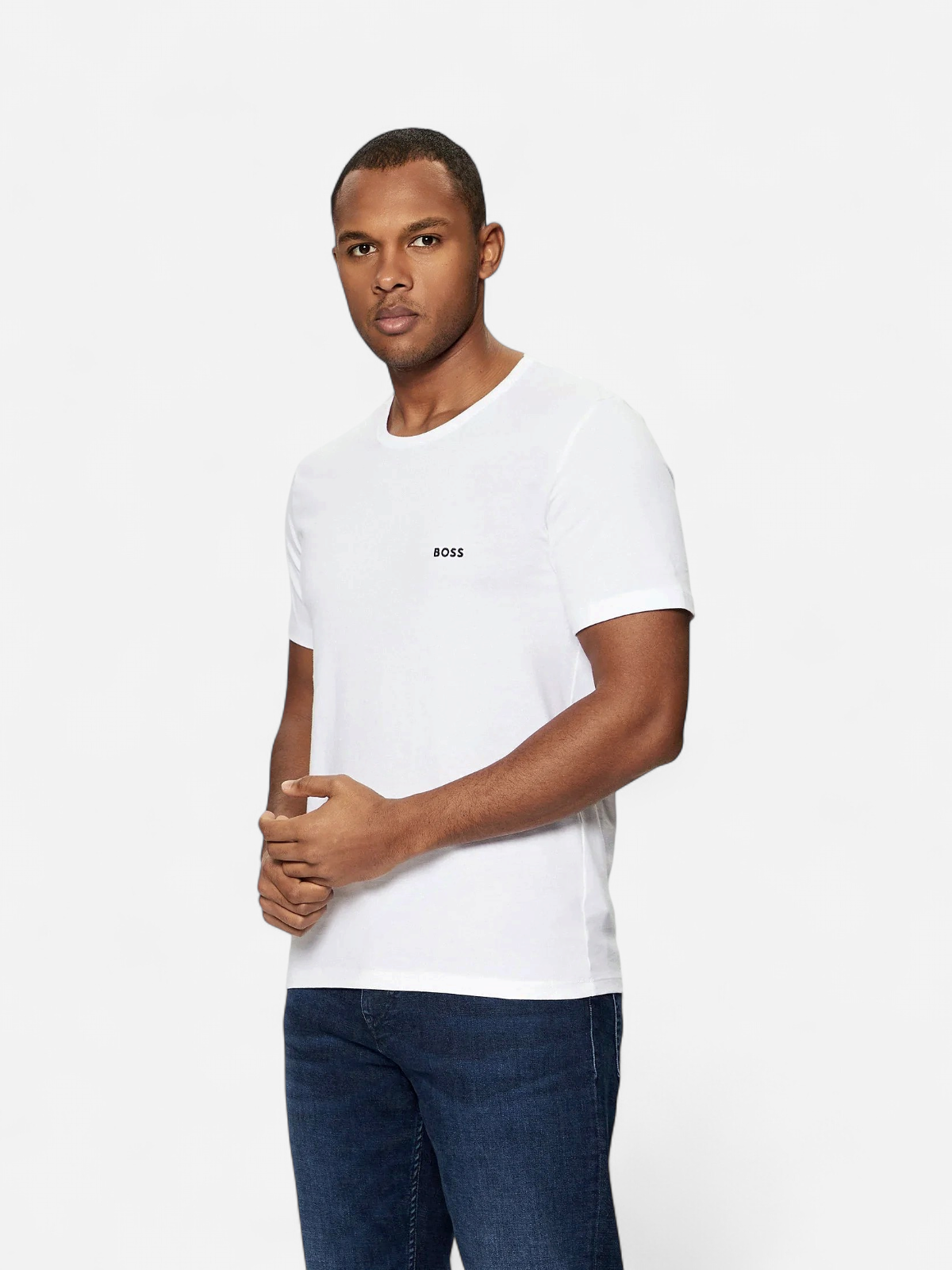 Hugo Boss miesten t-paita, T-SHIRT CLASSIC LOGO Valkoinen - Kekäle.fi