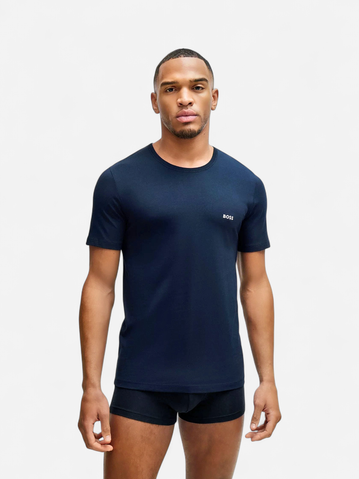 Hugo Boss Miesten T-Paita, TSHIRT RN NOS Tummansininen - Kekäle.fi